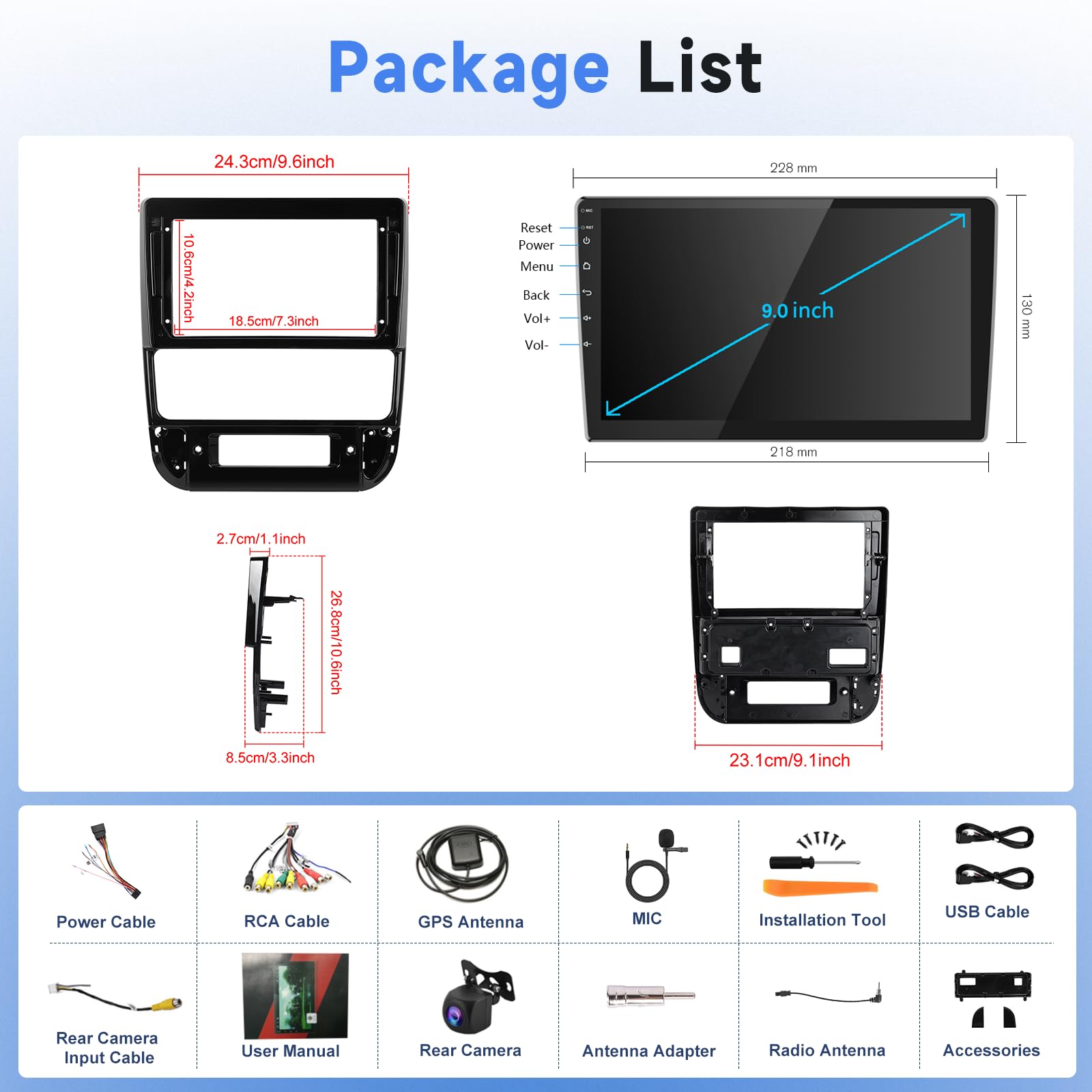 podofo-android-car-radio-406-autoradio-9-pouces-2-64g-dab-carplay image 7