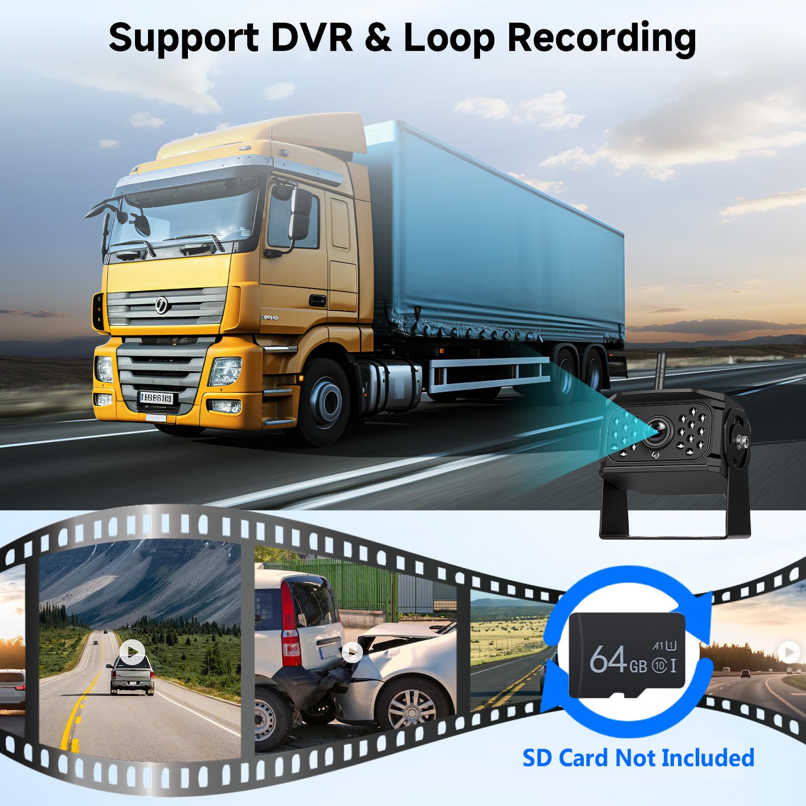 vechtel-cam-ra-recul-sans-fil-1080p-cran-7-2-cam-ras-dvr image 3
