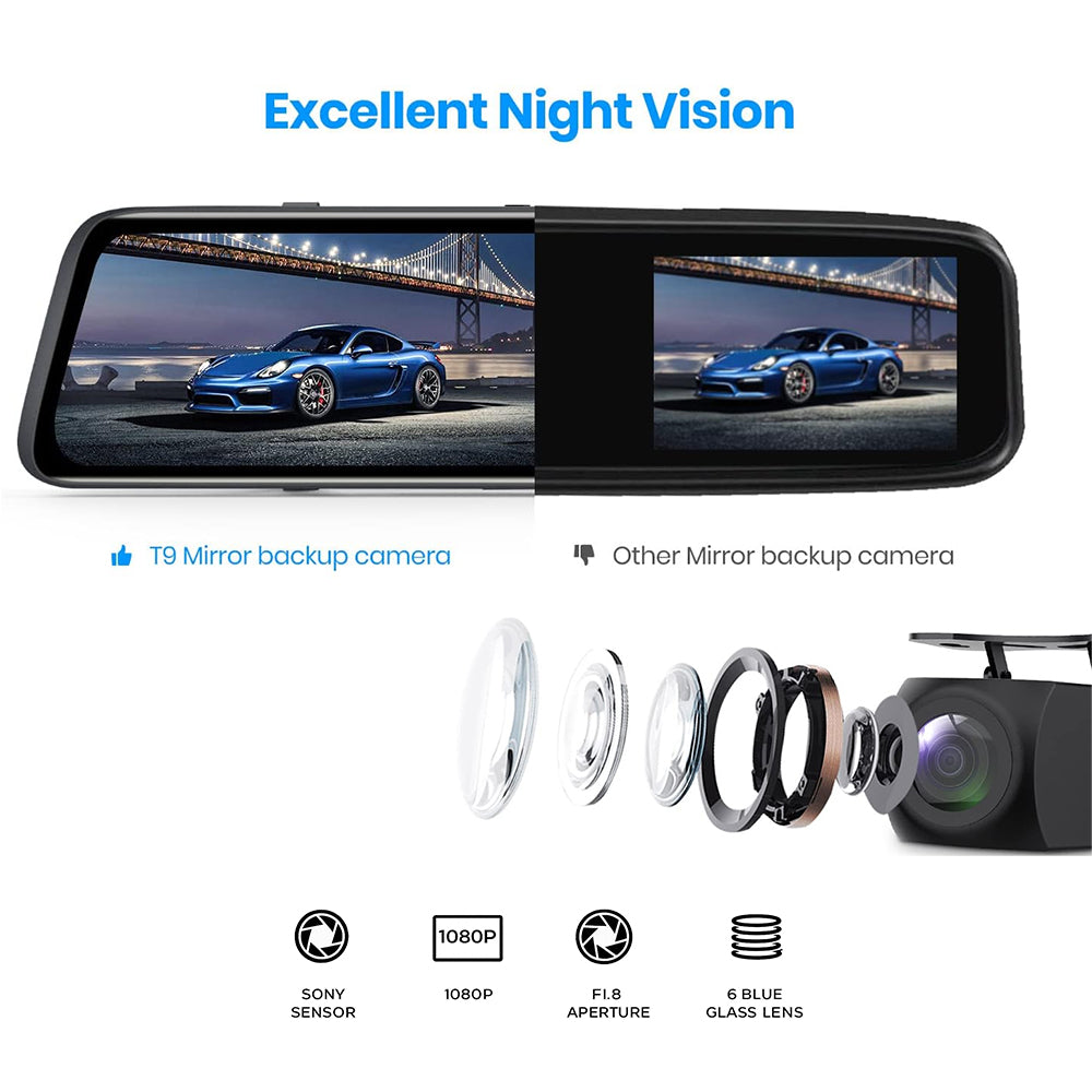 auto-vox-t9-dashcam-cam-ra-recul-1080p-tactile-2-en-1 image 4