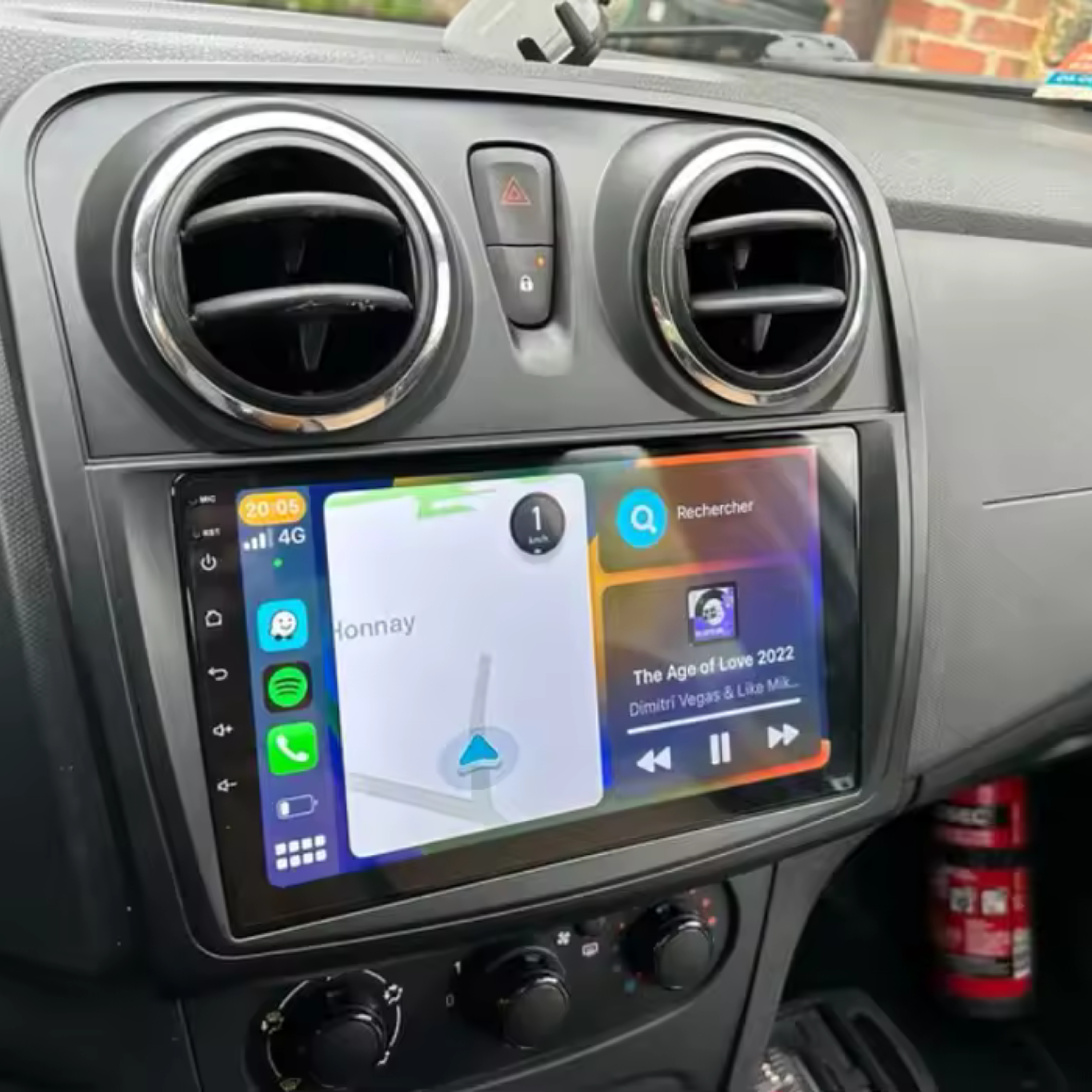 my-carpplay-dacia-logan-2-autoradio-carplay-pack-optimal-sans-fil image 1