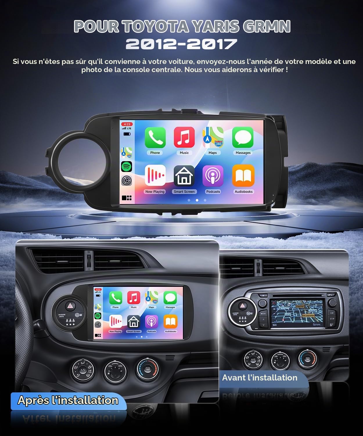vechtel-autoradio-toyota-yaris-2012-2017-9-4g-64g-sans-fil image 2
