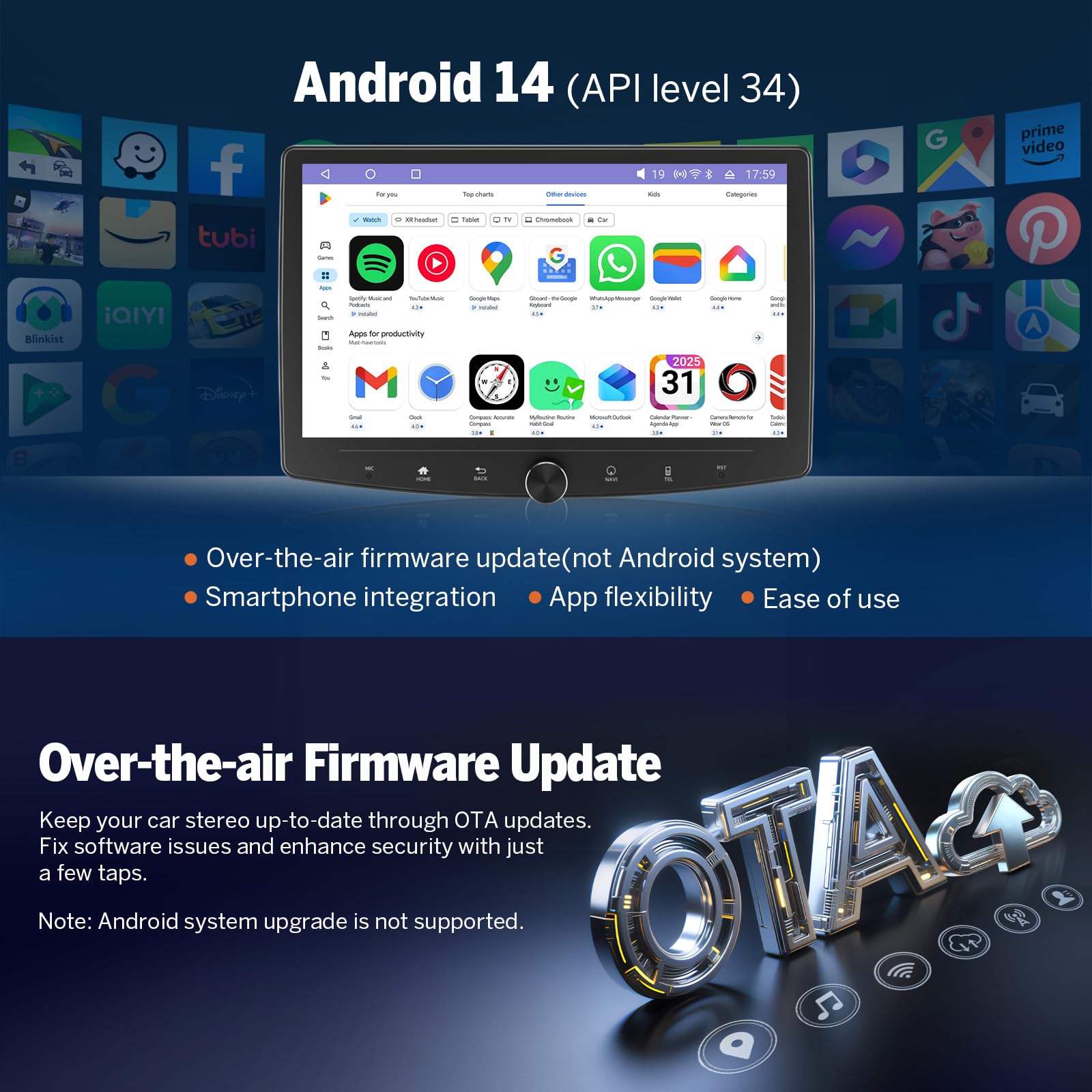 eonon-universal-car-stereo-ux7sk-plus-10-1-android-14-6g-64g-dsp image 4