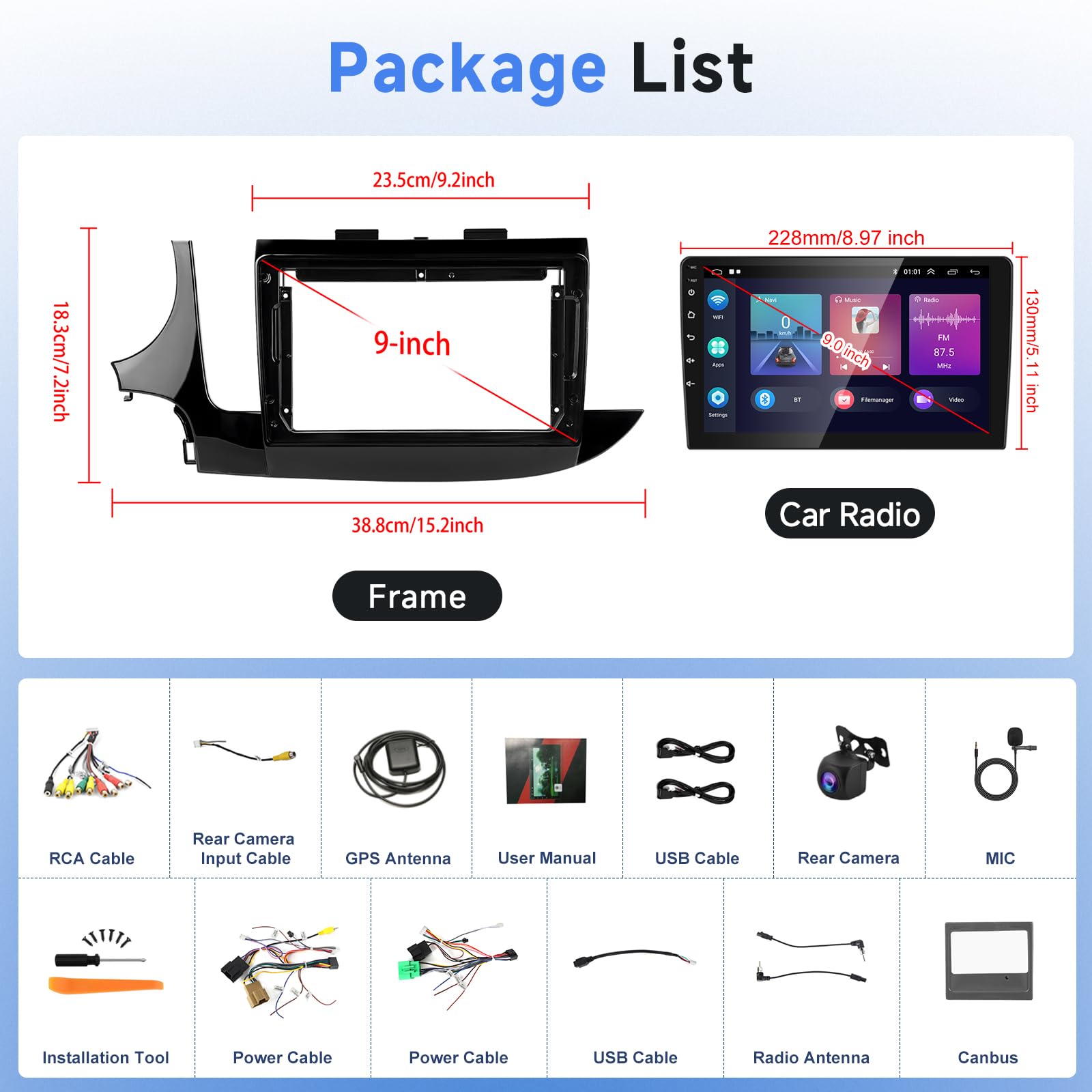 podofo-2g-64g-autoradio-mokka-x-2016-2019-9-pouces-carplay image 7