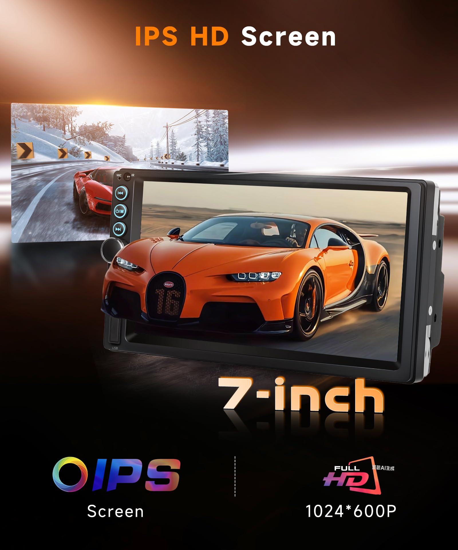 vechtel-autoradio-2-din-7-4-64go-android-15-carplay-sans-fil image 5