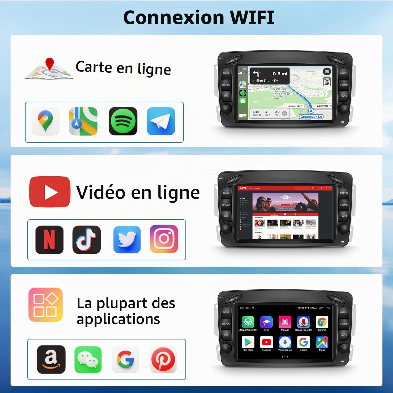 vechtel-autoradio-mercedes-w203-w209-7-pouces-android-4-64g image 6