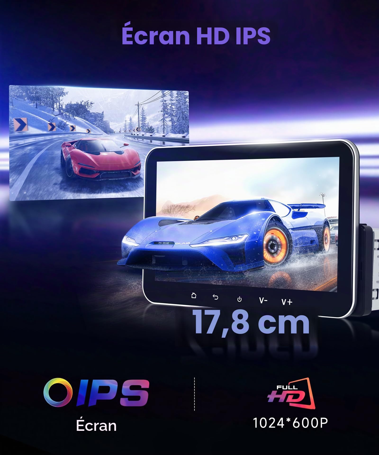 vechtel-autoradio-1-din-7-pouces-android-15-carplay-4-64g image 5