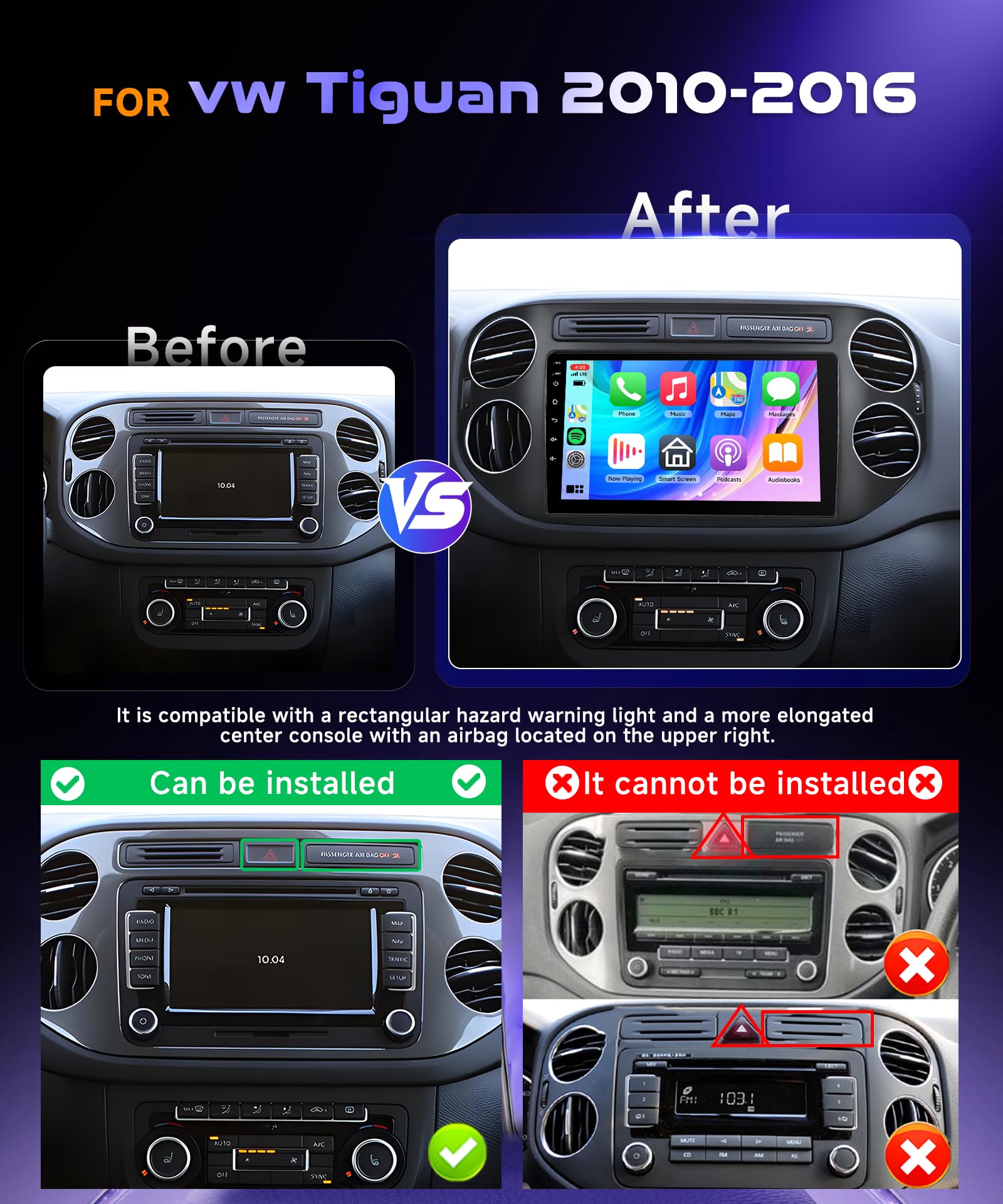 vechtel-autoradio-vw-tiguan-2014-2016-9-pouces-android-cam-ra image 2