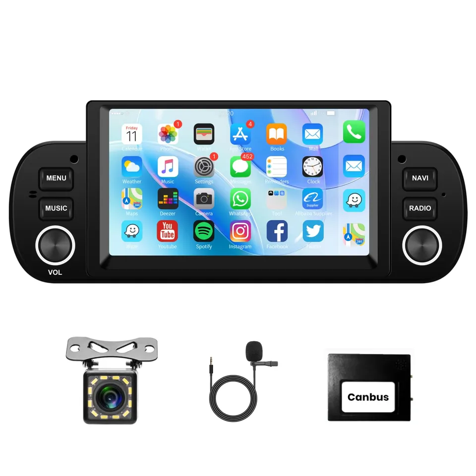 podofo-android-car-radio-autoradio-panda-6-2-mirrorlink image 1