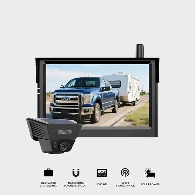 auto-vox-solar-5a-cam-ra-de-recul-sans-fil-magn-tique-solaire-5 image 1