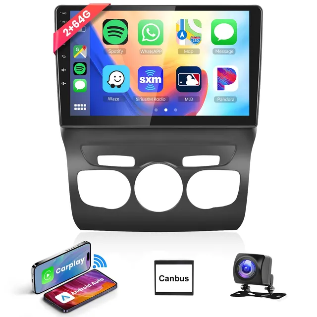 podofo-android-car-radio-autoradio-10-1-c4-ds4-2-64go image 1
