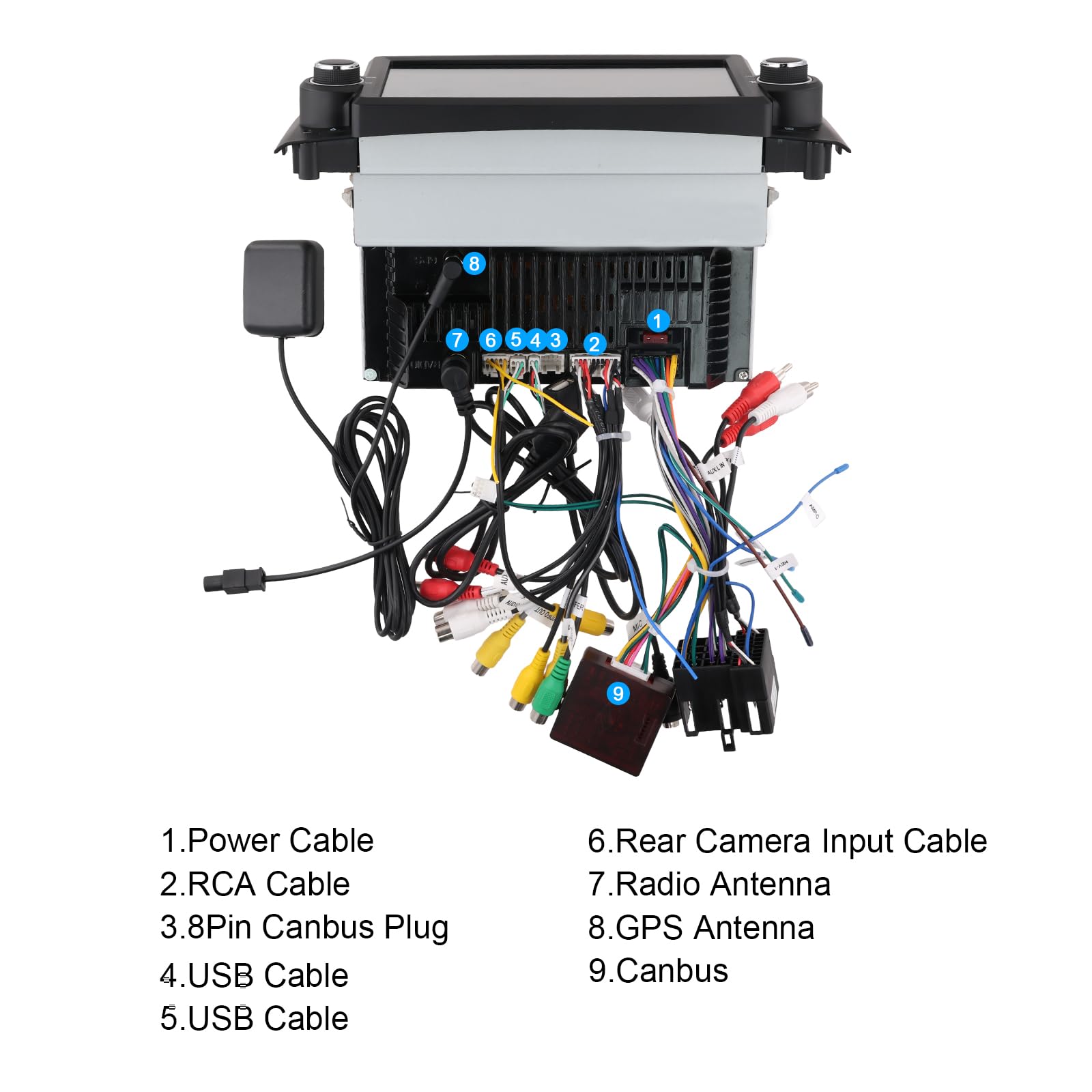 podofo-android-car-radio-autoradio-punto-7-1-32g-mirrorlink image 8