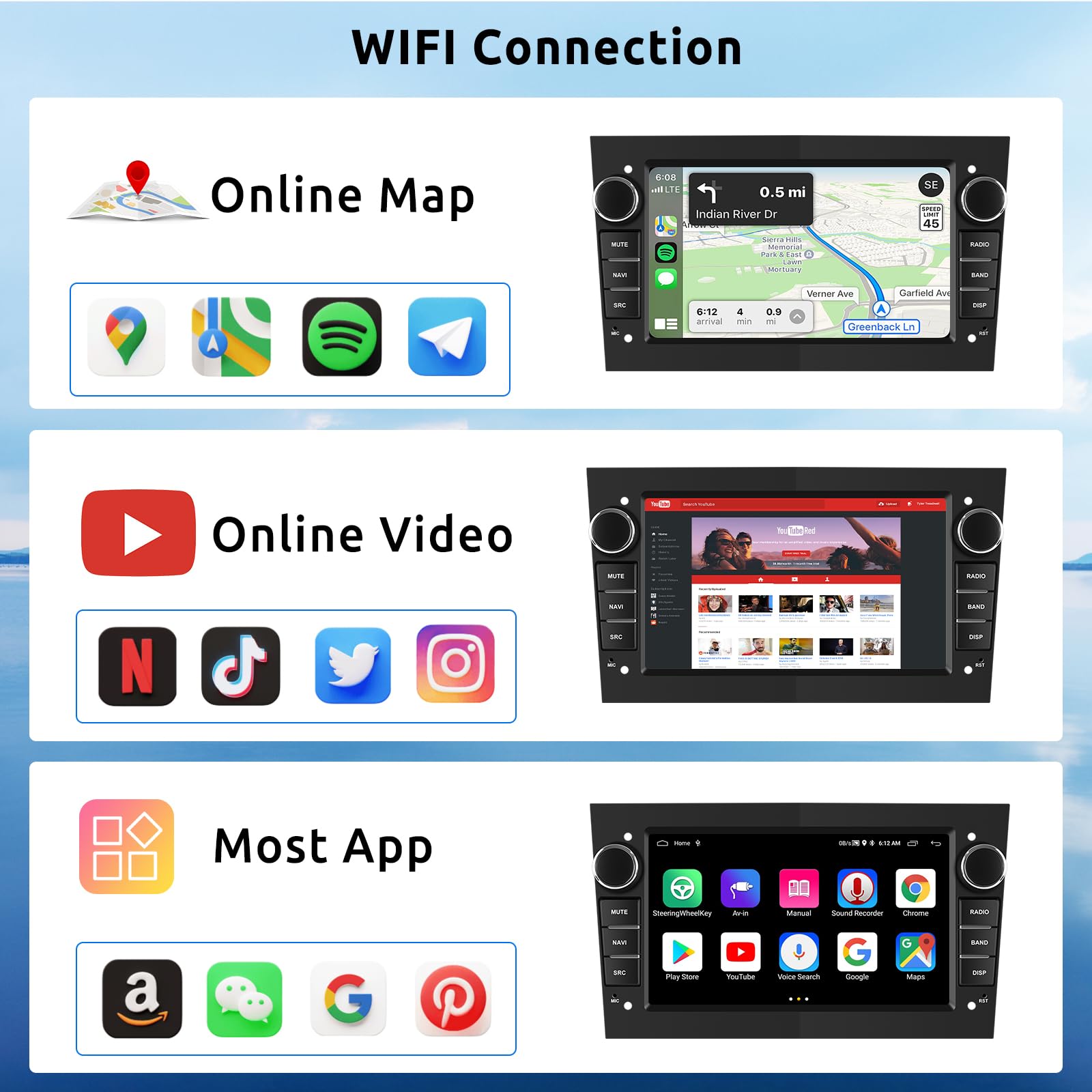 vechtel-autoradio-opel-corsa-meriva-zafira-7-pouces-android-2-64g image 6