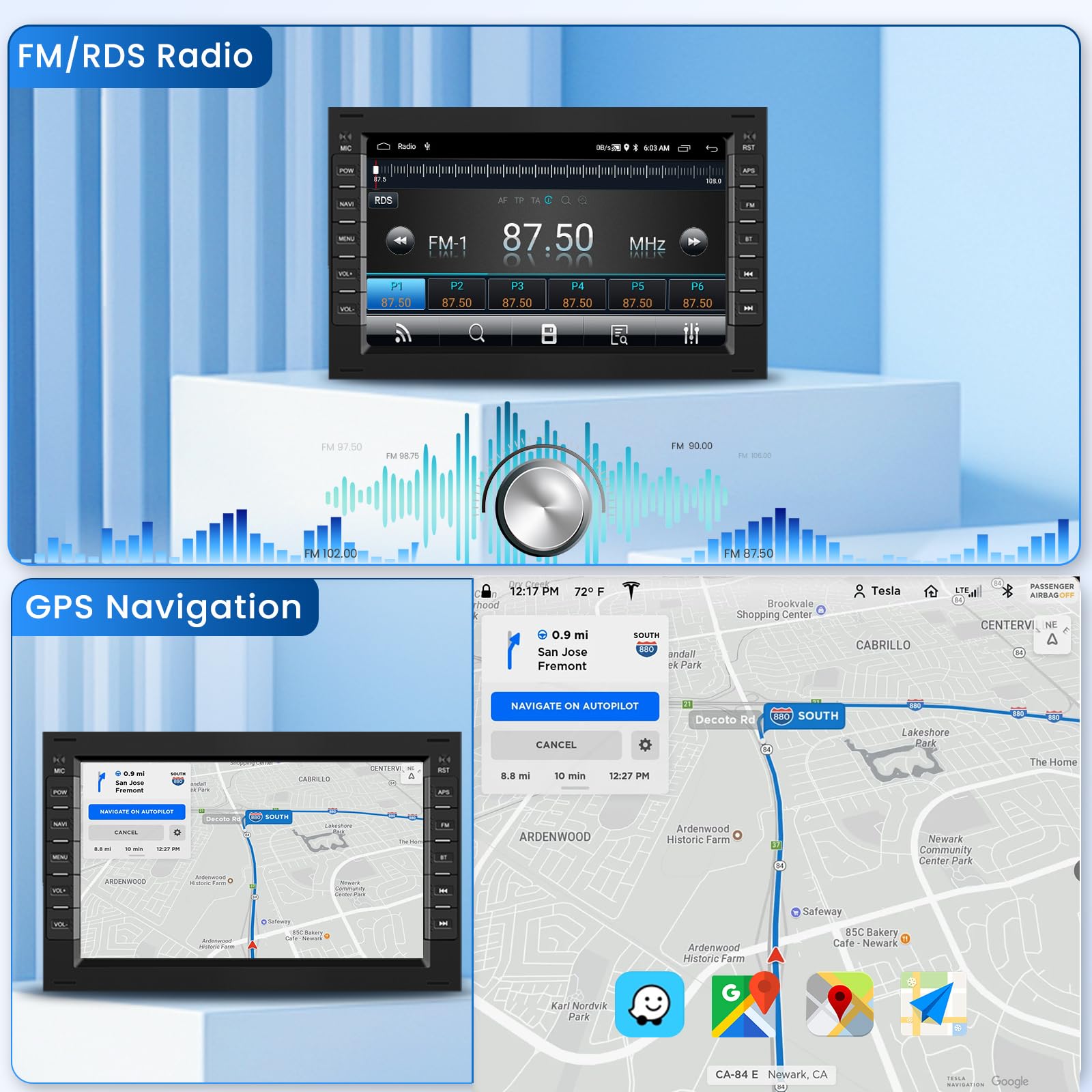 podofo-android-car-radio-autoradio-7-vw-golf-passat-android-13 image 5