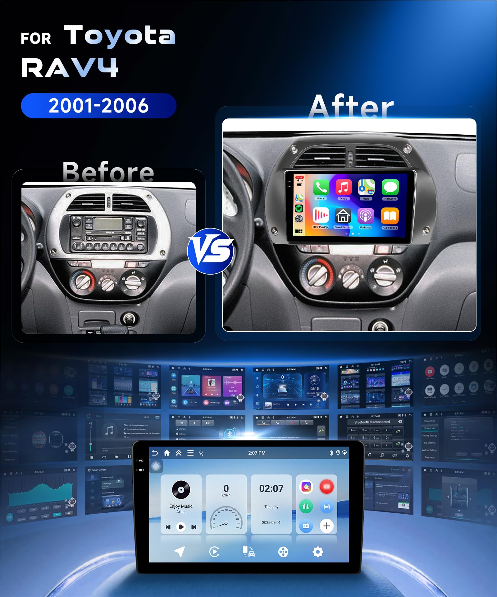 vechtel-autoradio-toyota-rav4-2001-2006-9-android-carplay-sans-fil image 2