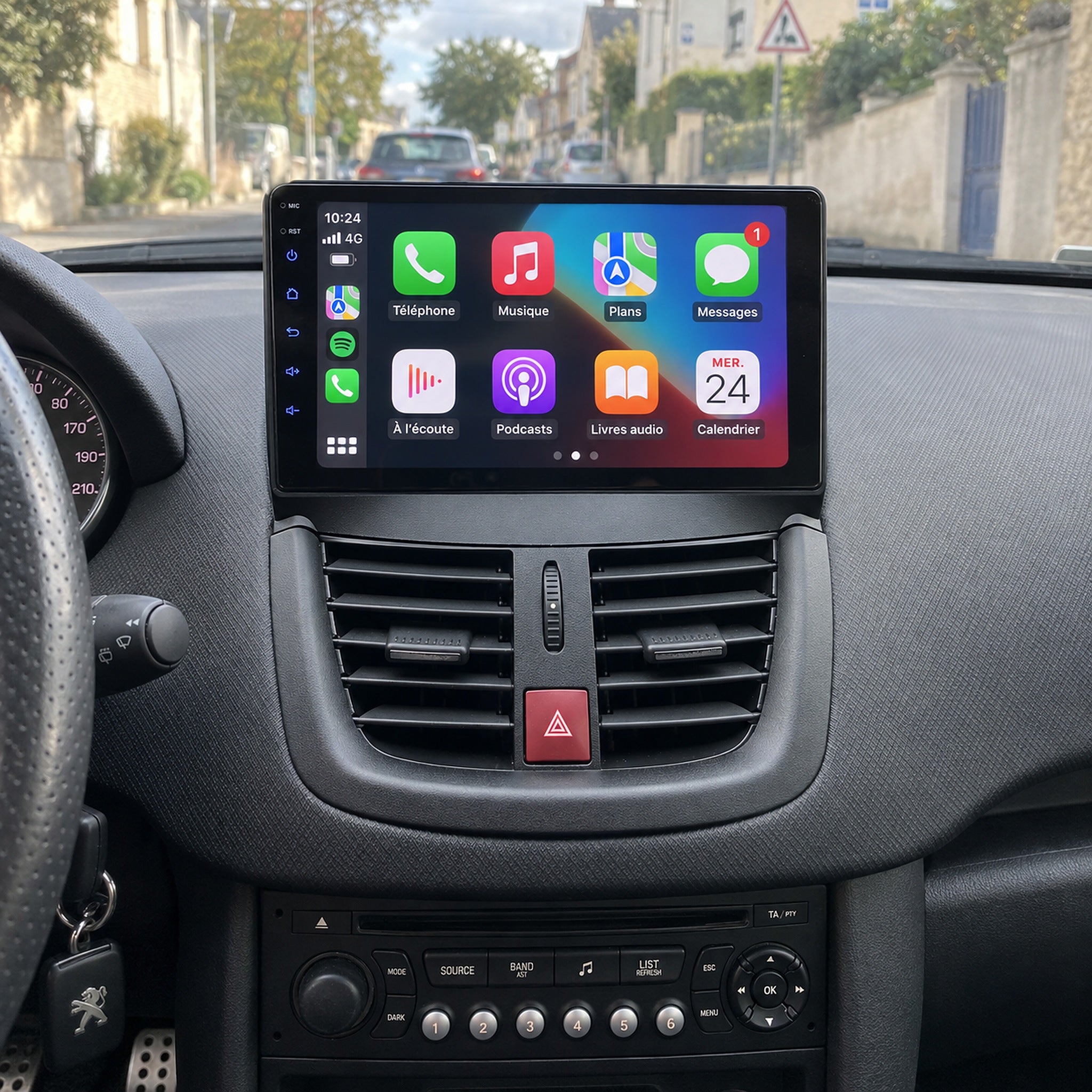 my-carpplay-peugeot-207-2006-2015-autoradio-carplay-optimal image 1