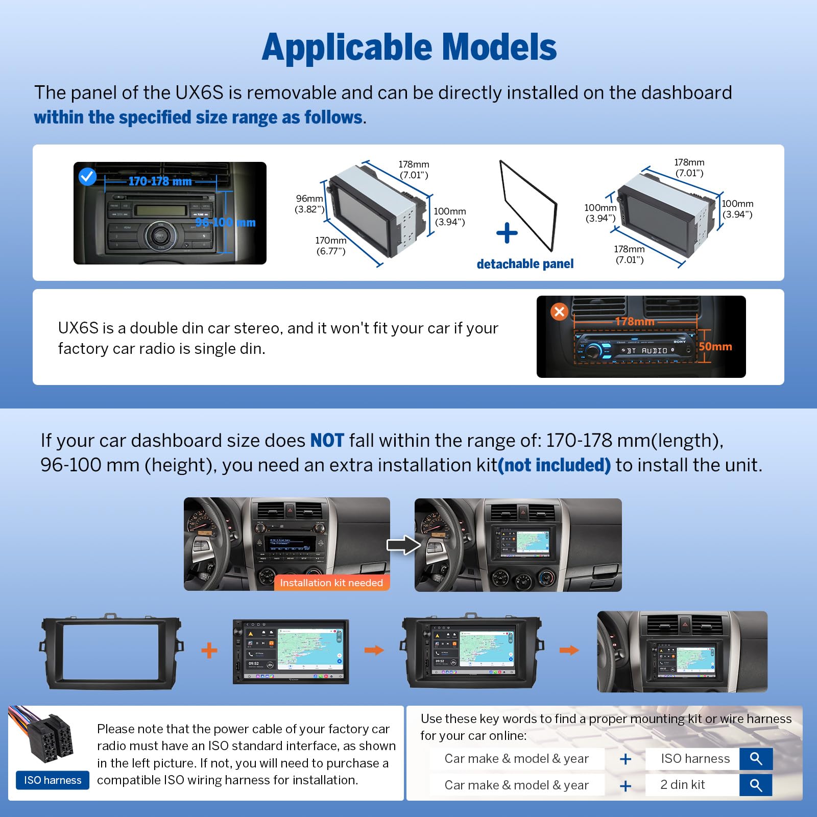eonon-universal-car-stereo-autoradio-7-ux6s-6-64go-4g image 2