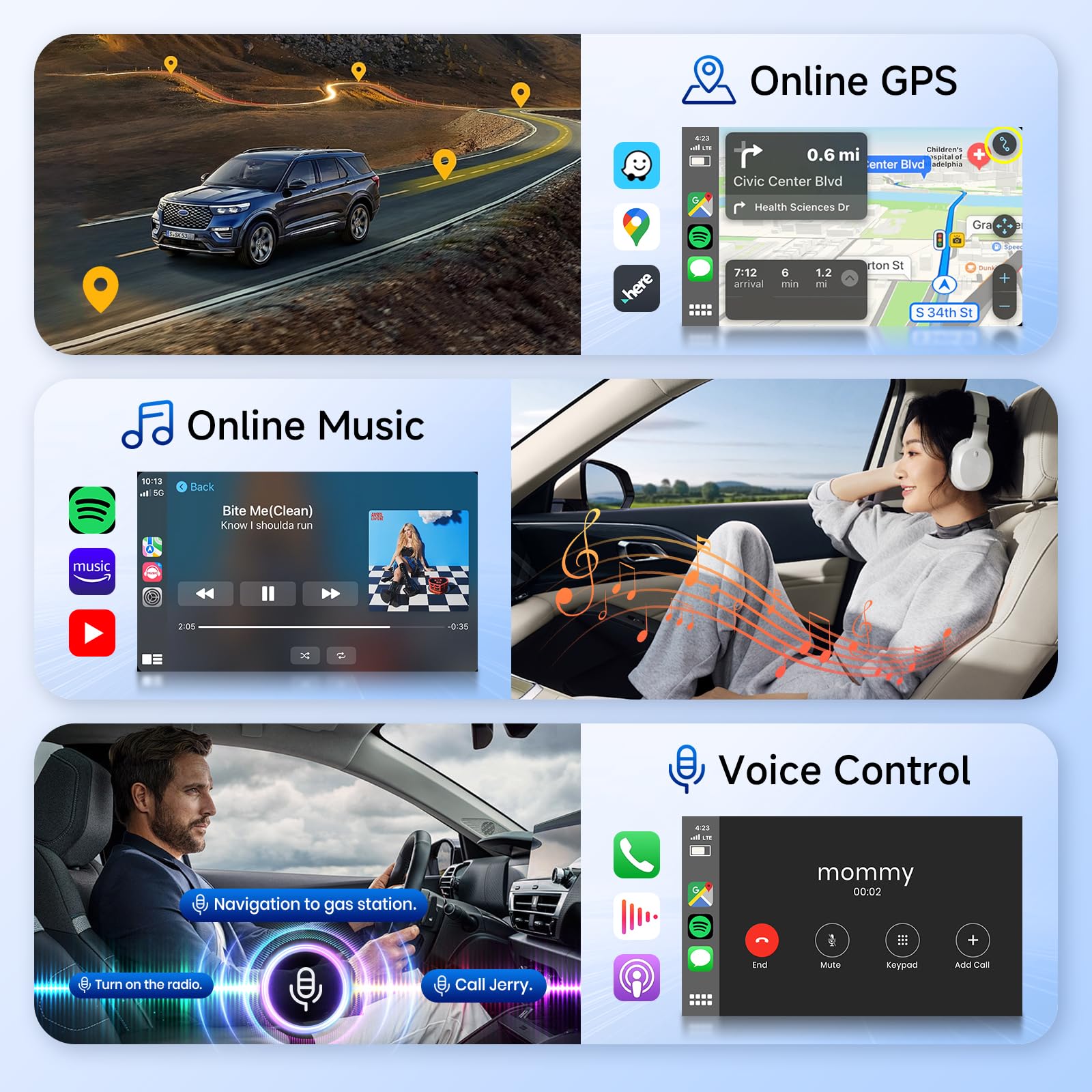 podofo-carplay-ai-box-adaptateur-sans-fil-usb-type-c image 4