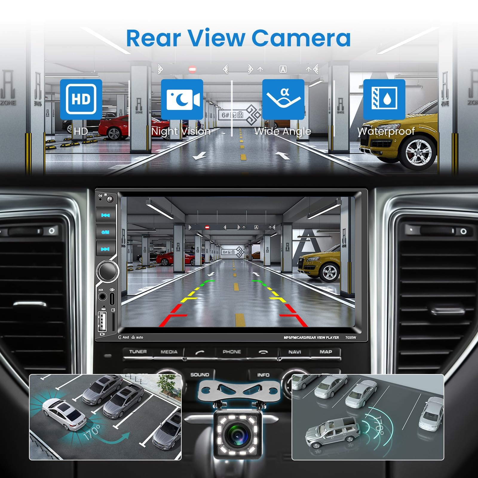 vechtel-autoradio-2-din-7-pouces-mp5-carplay-sans-fil image 5