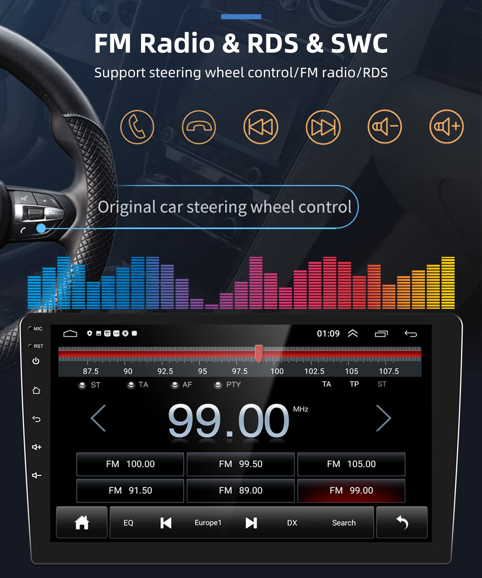 podofo-android-autoradio-nissan-qashqai-10-1-1-16g image 5