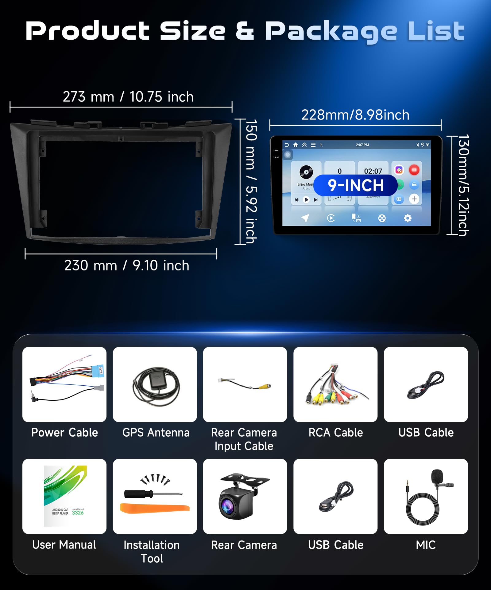 vechtel-4g-128g-autoradio-swift-2011-2017-ertiga-9-pouces image 7