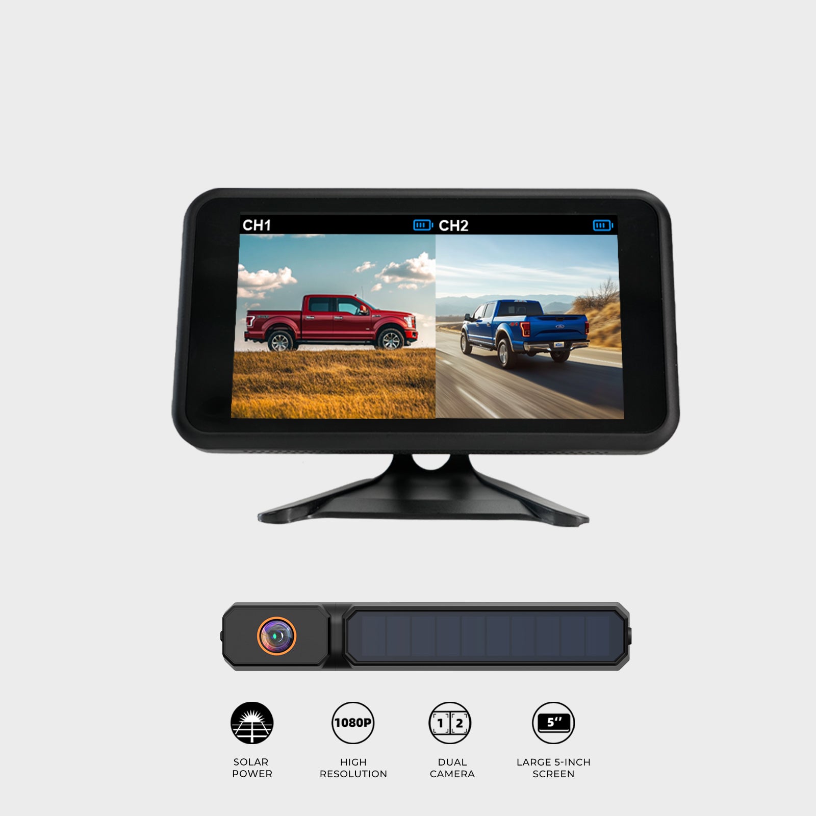 auto-vox-solar3a-plus-cam-ra-solaire-1080p-cran-5-1-cam-ra image 1