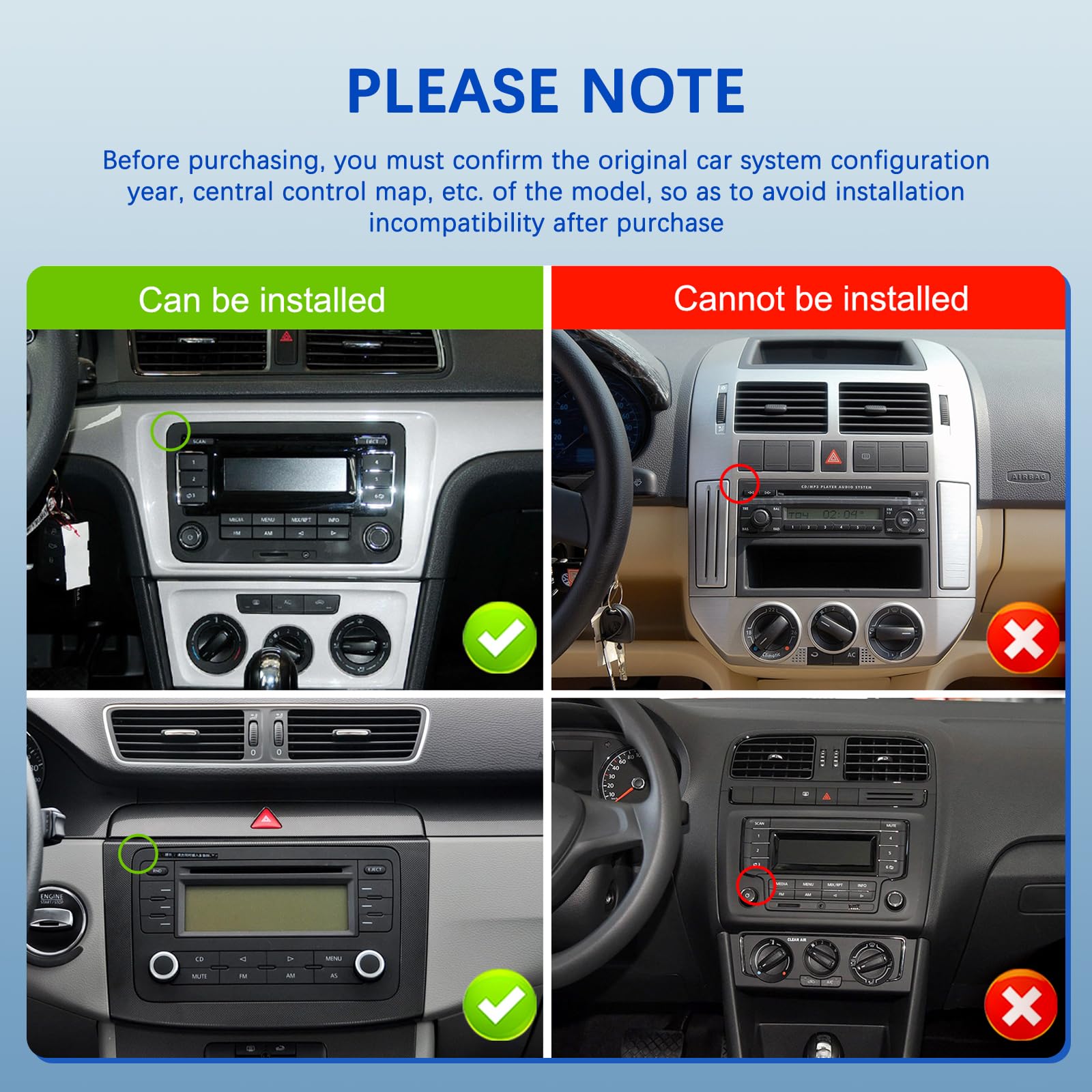 podofo-android-car-radio-autoradio-9-vw-4-64g-carplay-camera image 7