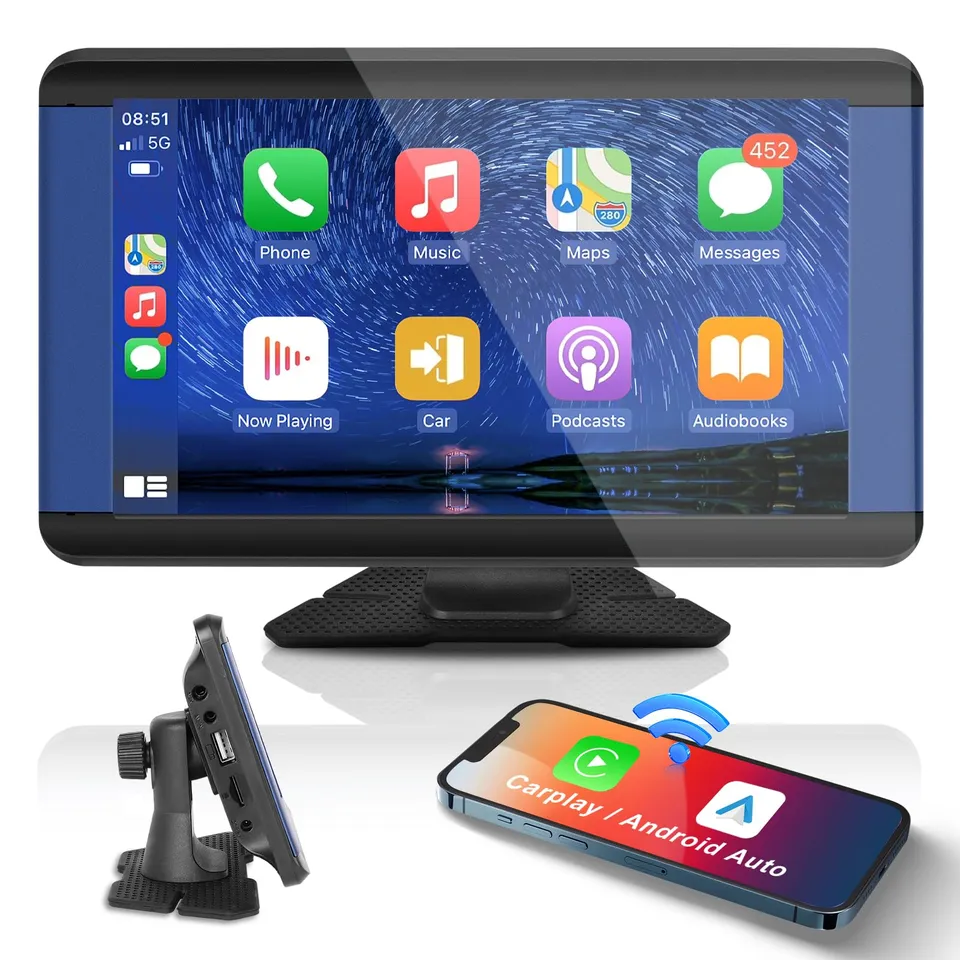 podofo-android-autoradio-portable-tactile-7-carplay-bluetooth image 1