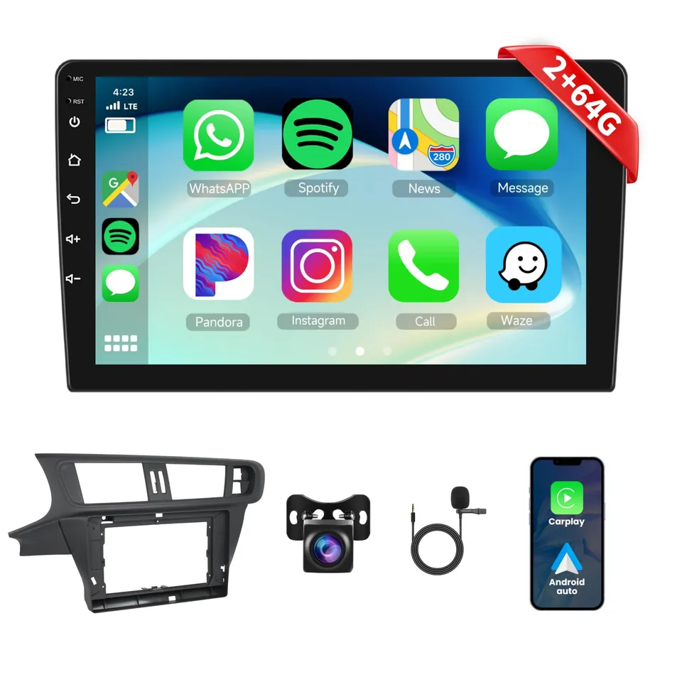 podofo-android-car-radio-9-2g-64g-autoradio-carplay-sans-fil image 1