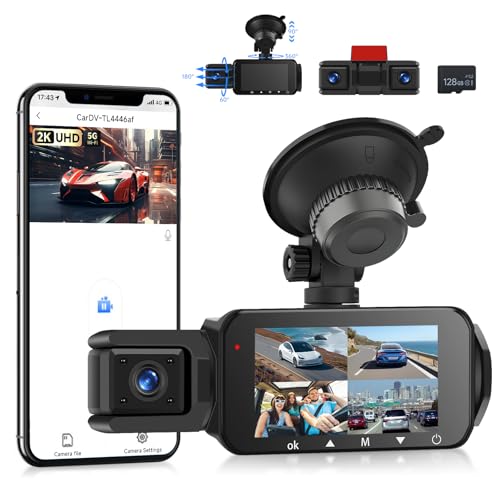 vechtel-dashcam-2k-wifi-cran-3-vision-nuit-128-go image 8