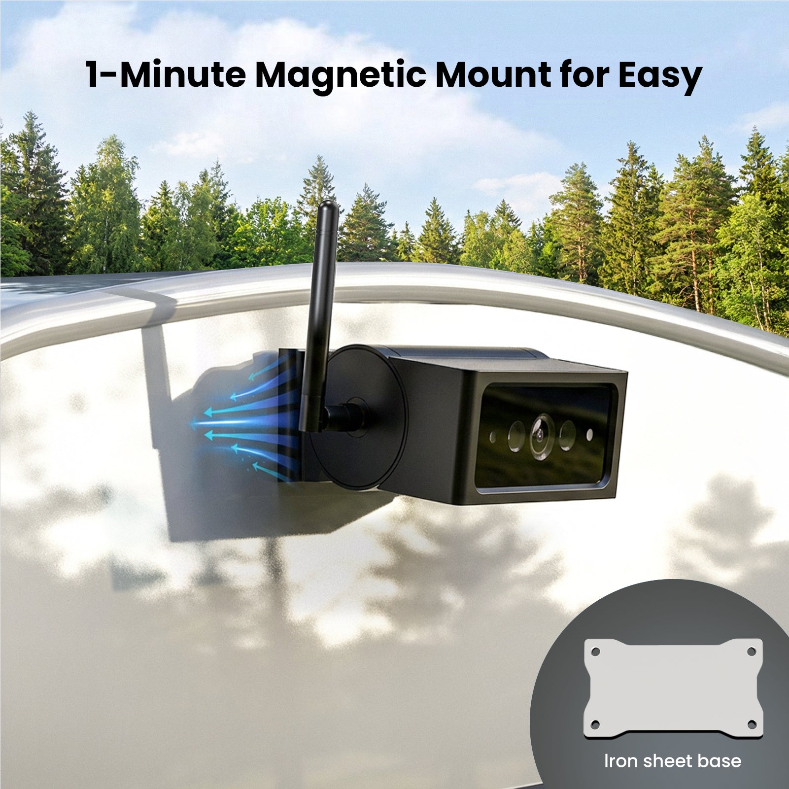 auto-vox-solar4-b-cam-ra-magn-tique-solaire-1080p-5-remorque image 3