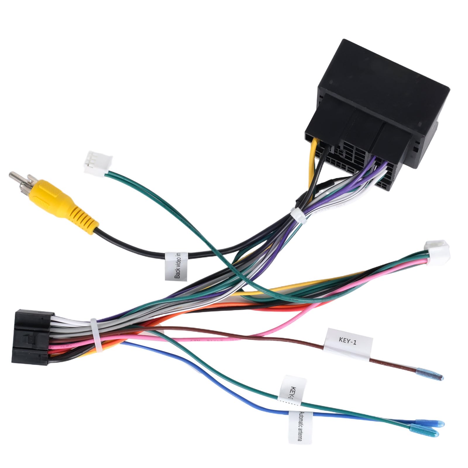 vechtel-52-broches-faisceau-c-blage-autoradio-vw-golf-passat image 2