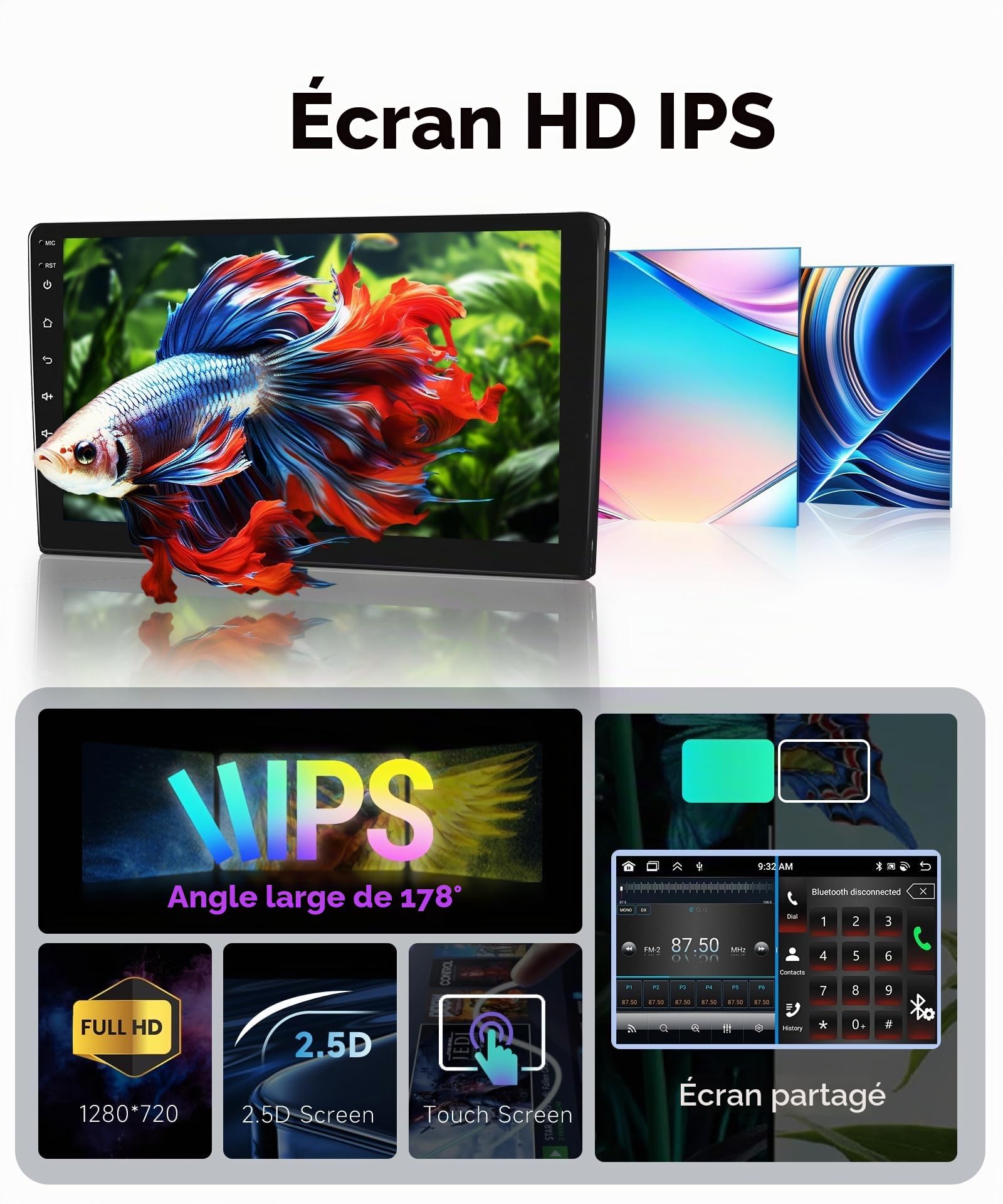 vechtel-autoradio-2-din-autoradio-10-1-pouces-android-13-carplay-2-64g image 7
