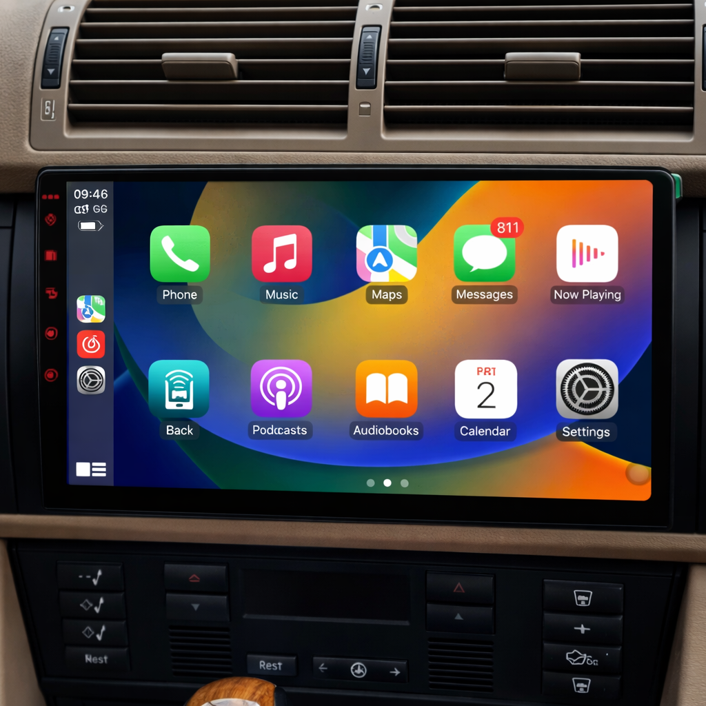 my-carpplay-bmw-m5-e39-autoradio-carplay-int-gr-pack-optimal image 1