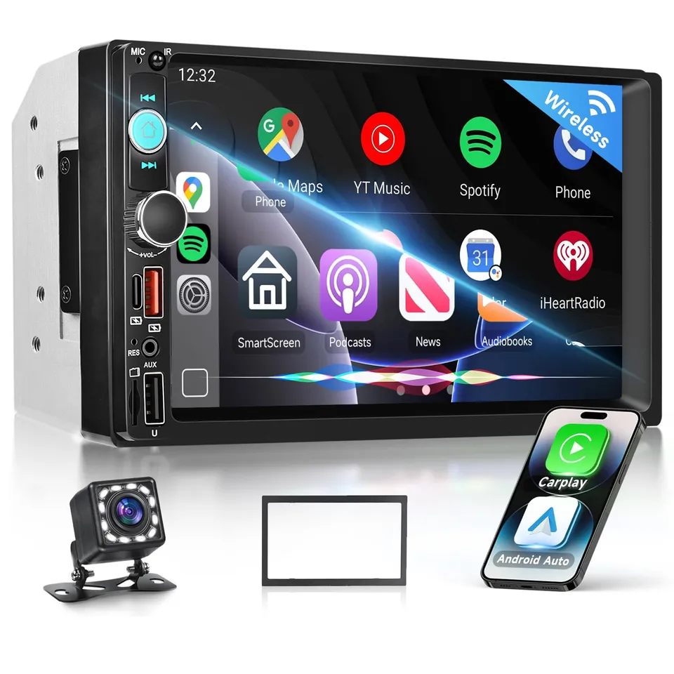 vechtel-autoradio-2-din-7-pouces-autoradio-carplay-cam-ra-recul image 1