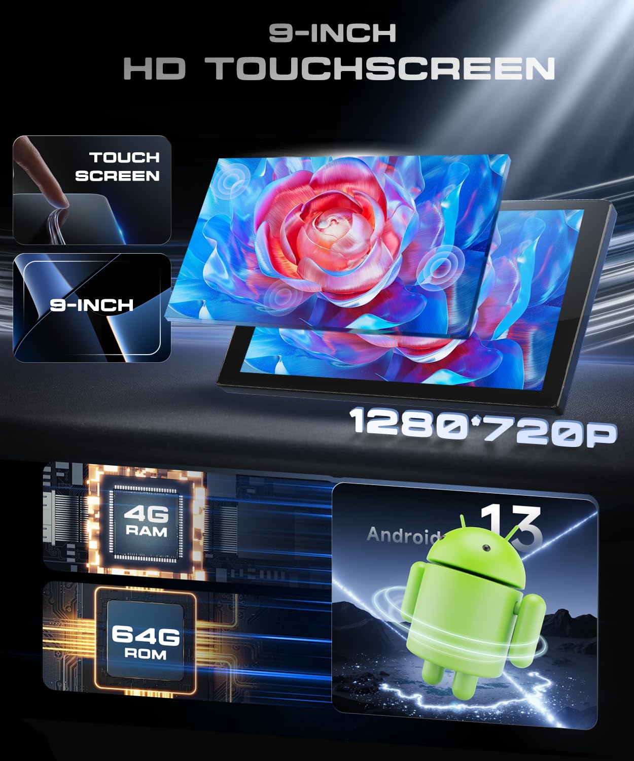 vechtel-autoradio-9-pouces-classe-c-w204-4-64-carplay image 6