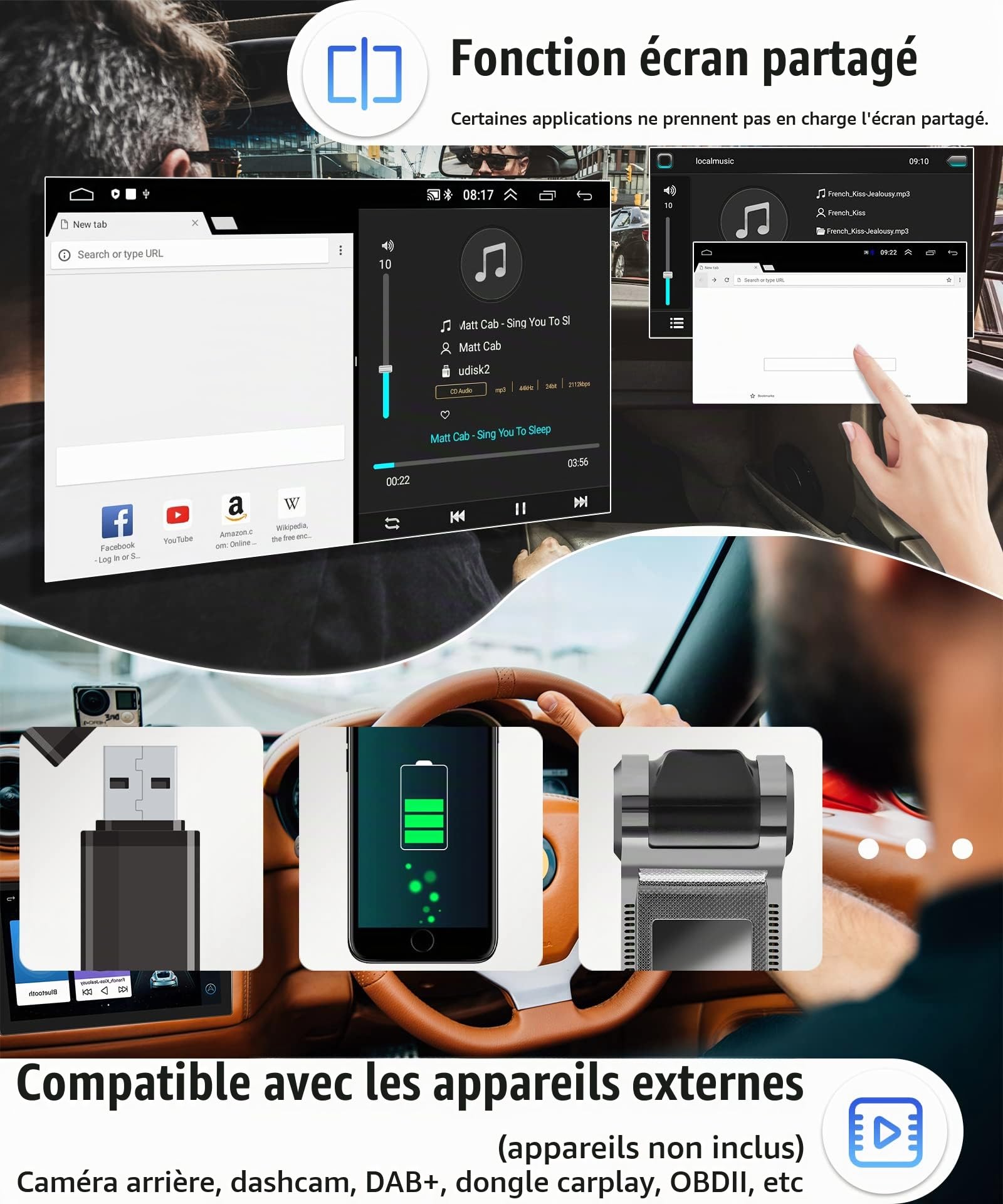 podofo-android-car-radio-peugeot-206-9-pouces-autoradio-gps-wifi image 7