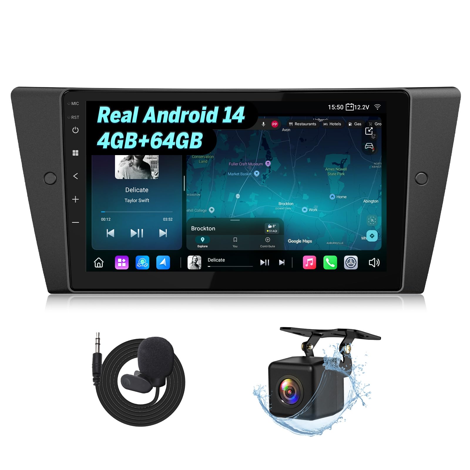 eonon-e90x7a-autoradio-bmw-e90-e93-9-pouces-android-14 image 1