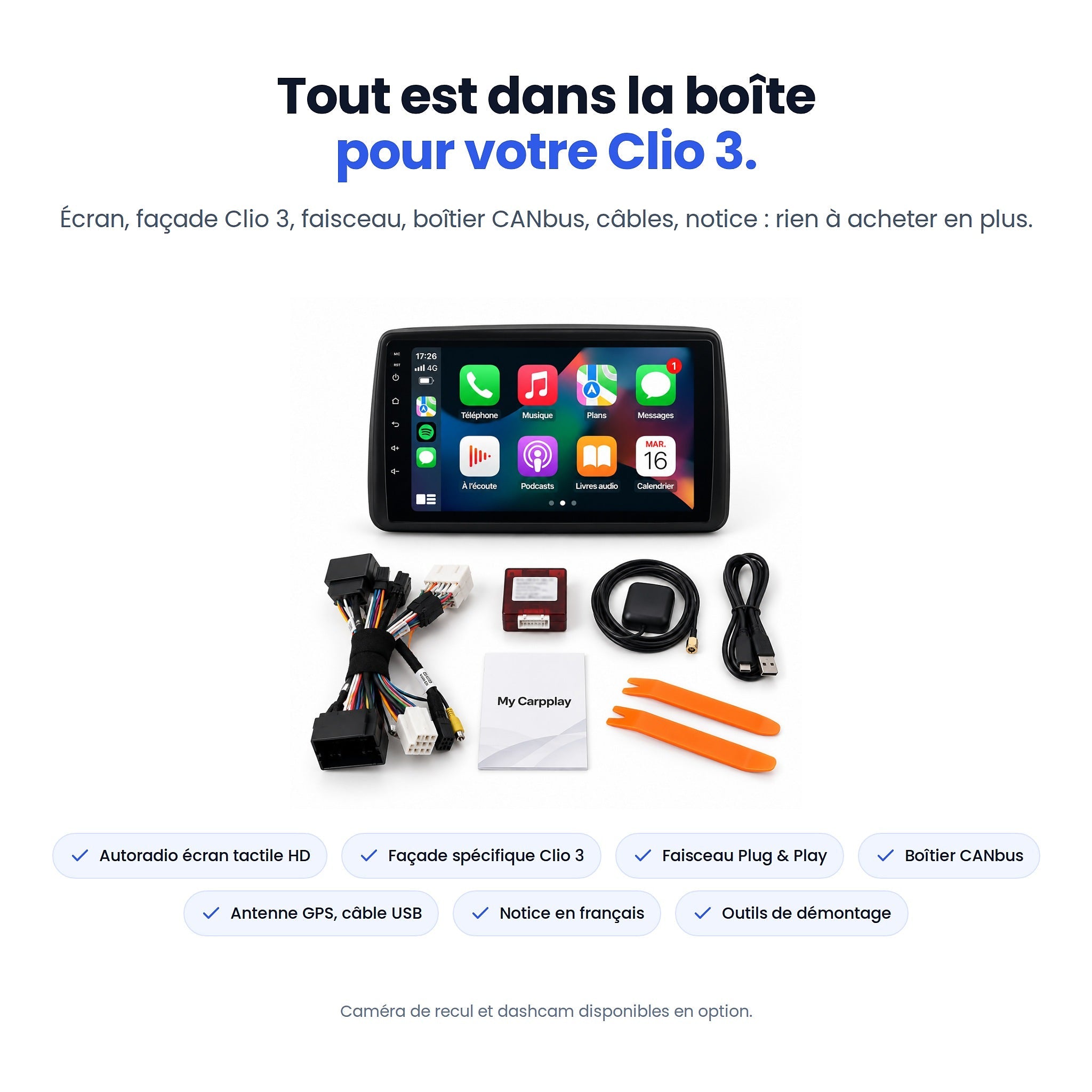 my-carpplay-renault-clio-3-autoradio-carplay-optimal-sans-fil image 7