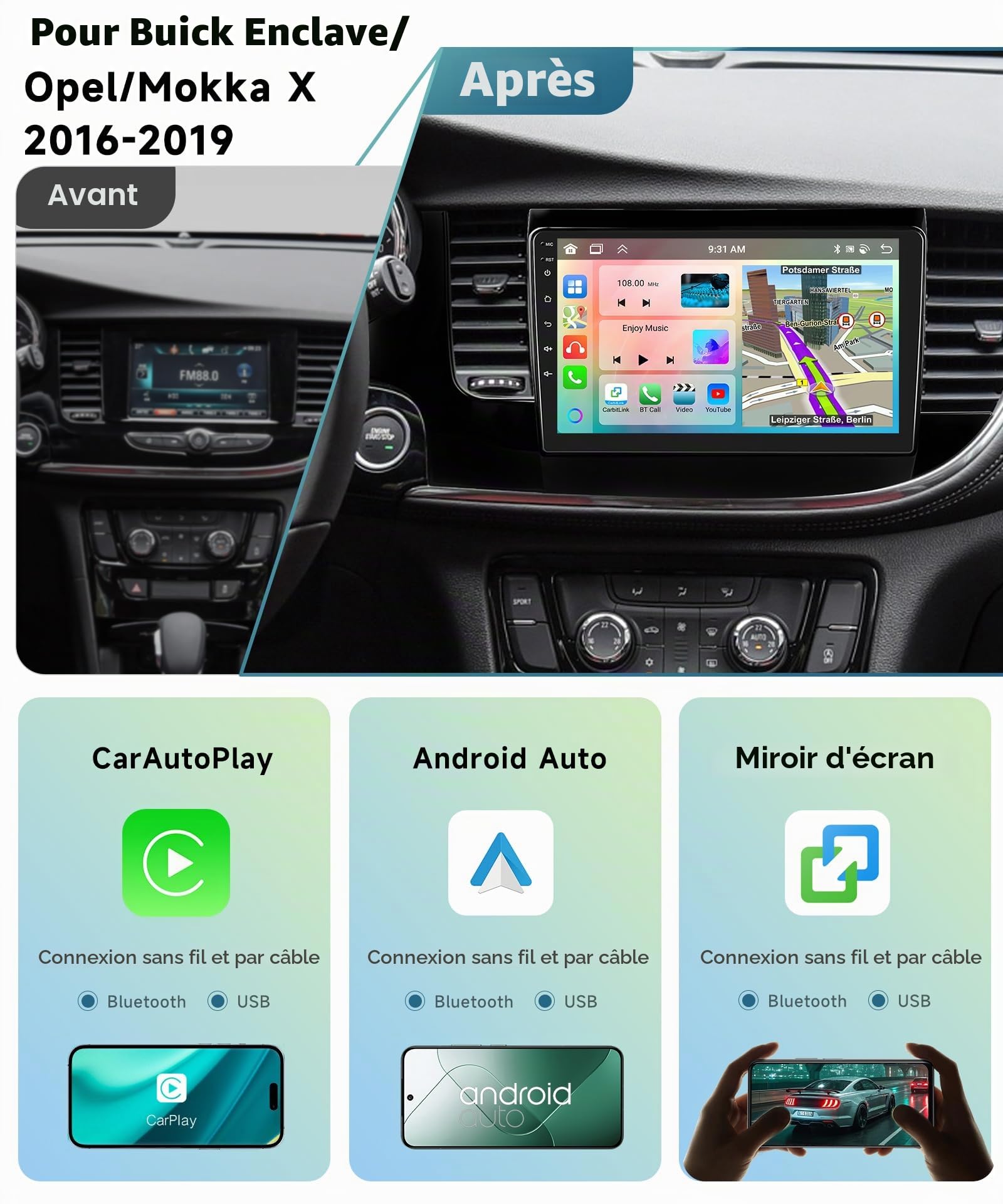 vechtel-autoradio-opel-mokka-x-2016-2019-9-android-13-4-64g image 2