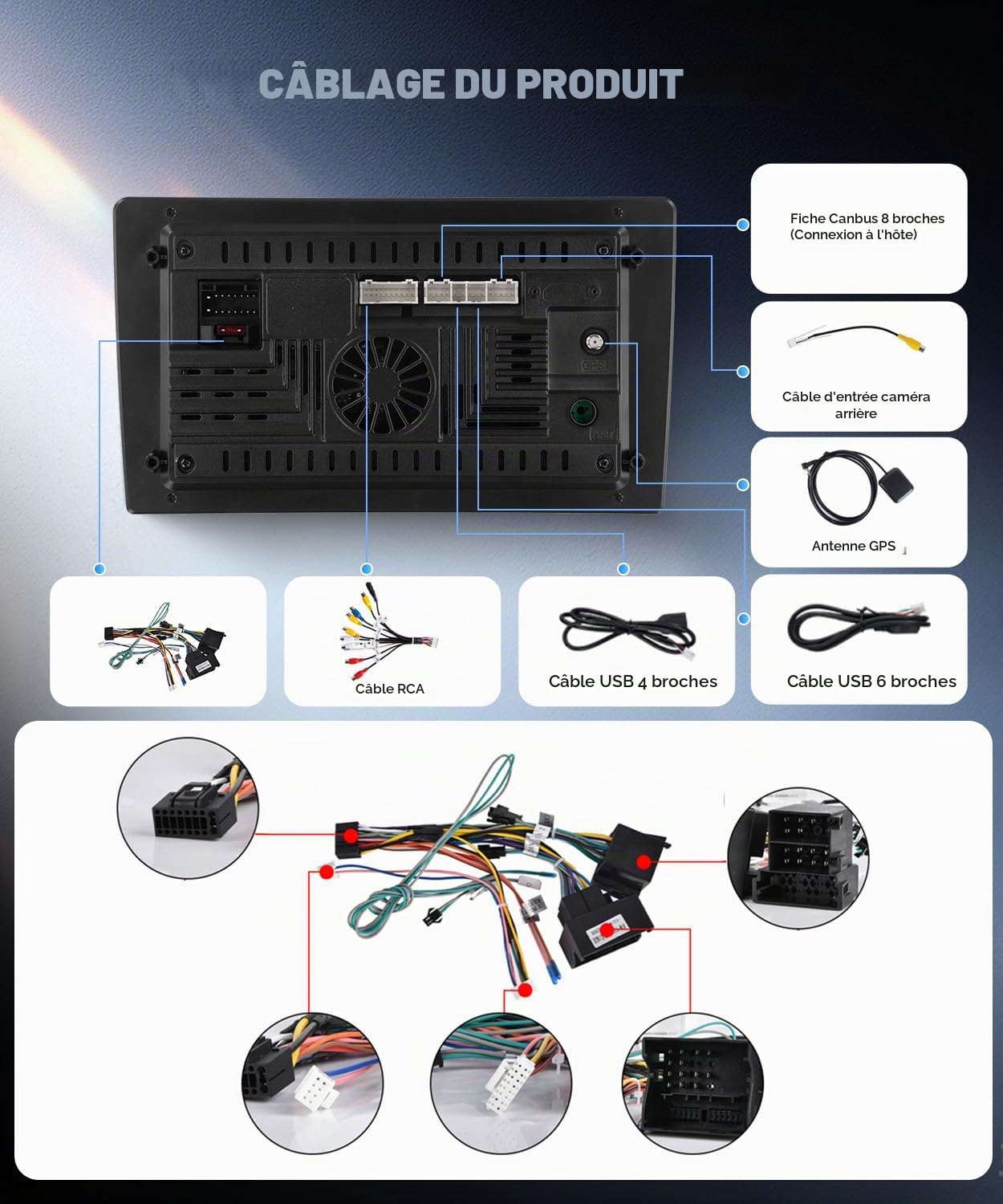 vechtel-sprinter-w906-autoradio-9-pouces-4-128g-carplay image 8