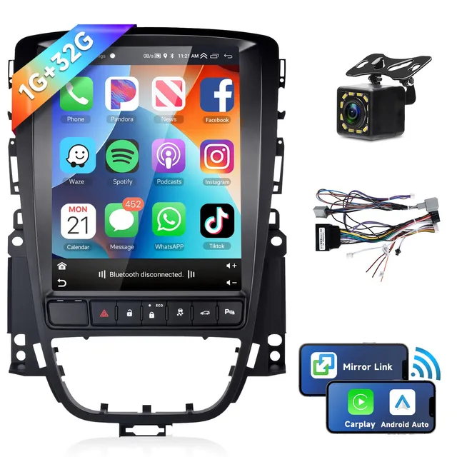 vechtel-astra-j-eco-autoradio-9-7-1g-32g-hifi-carplay image 1