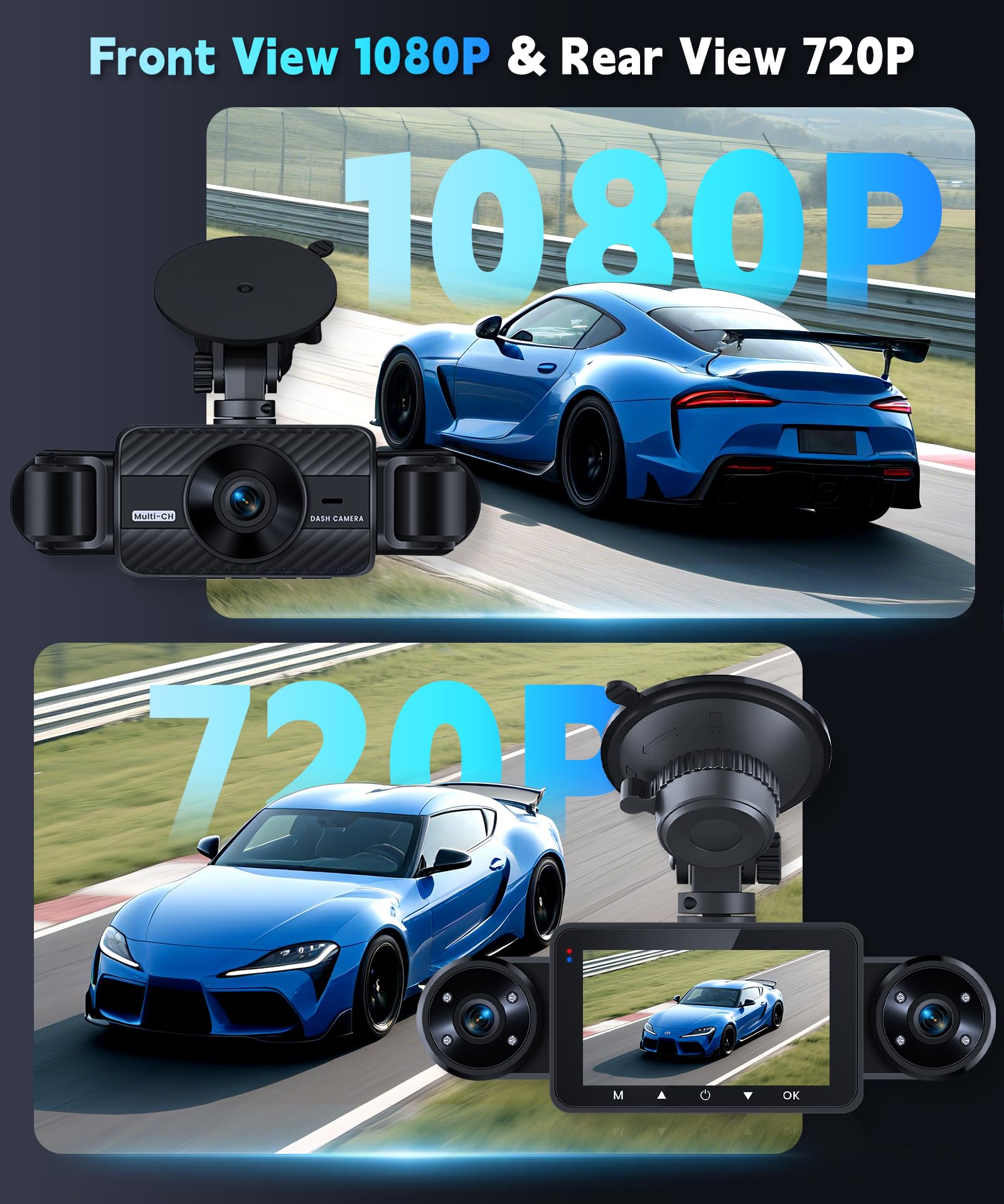 vechtel-dashcam-auto-1080p-cran-3-vision-nuit-64gb image 3