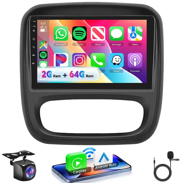 vechtel-autoradio-sp-cifique-v-hicule-9p-trafic-autoradio-2-64g image 1