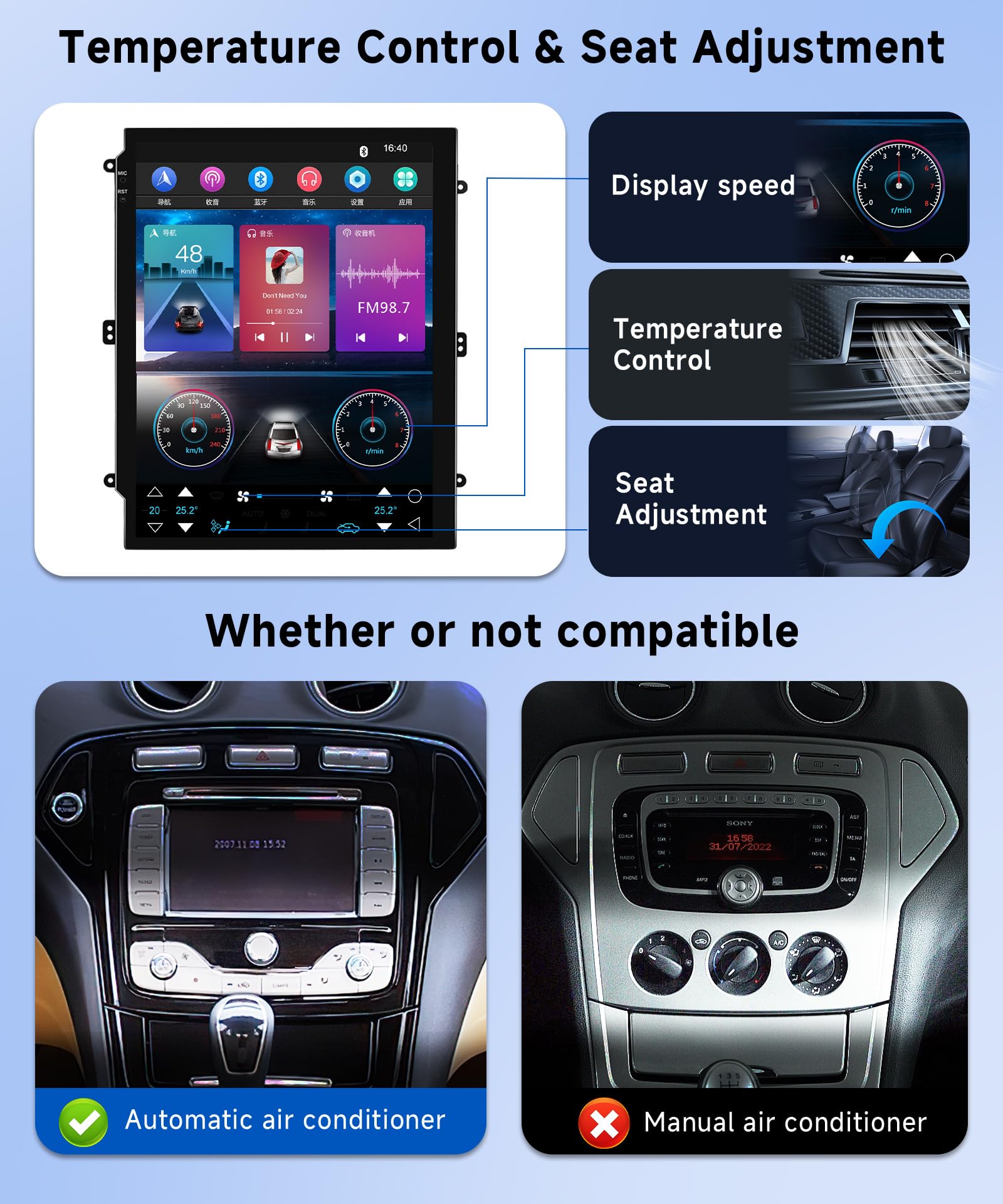 podofo-android-autoradio-mondeo-2007-2010-9-7-pouces-carplay image 5