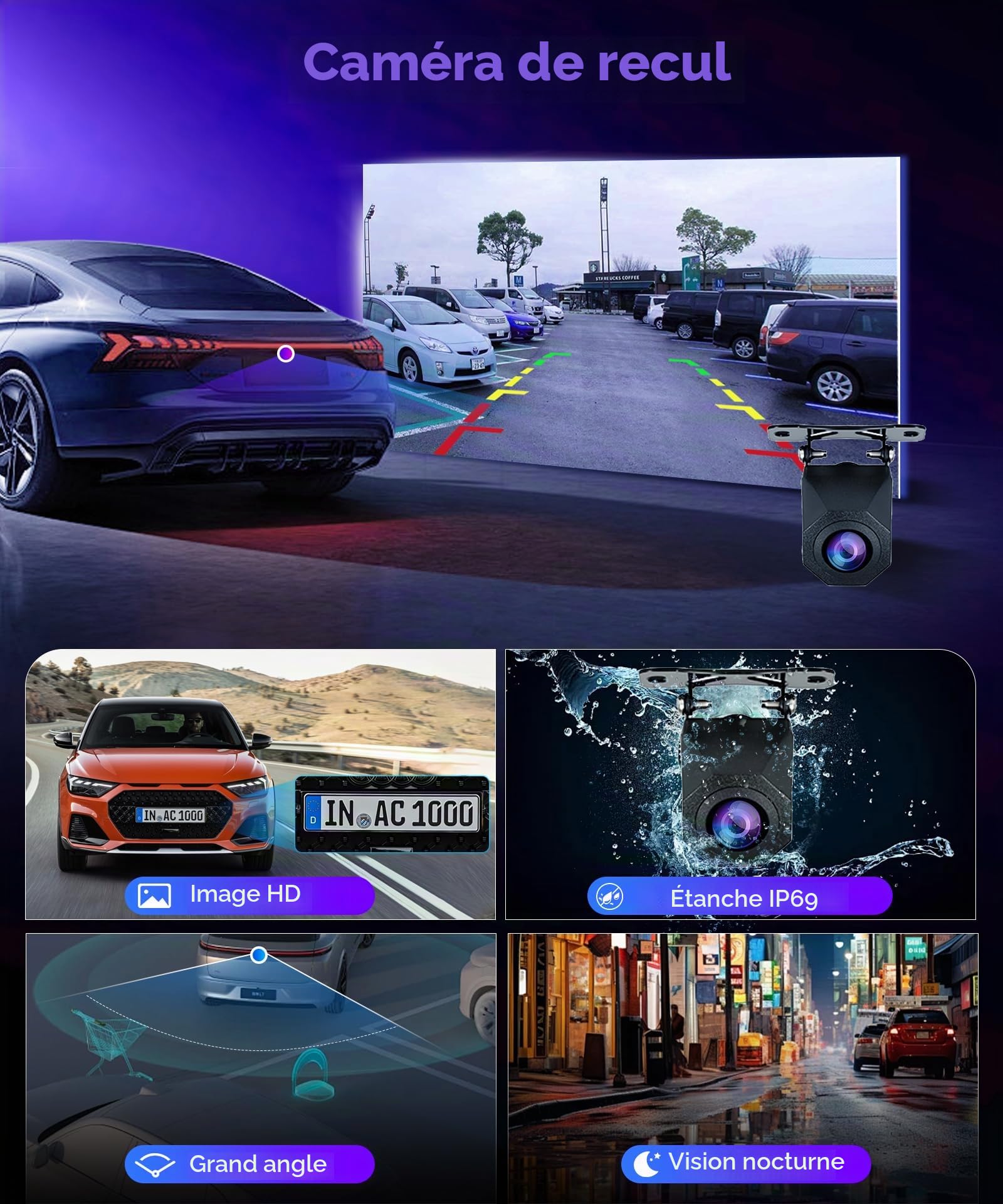vechtel-autoradio-1-din-6-9-4-64g-carplay-cran-tactile image 4