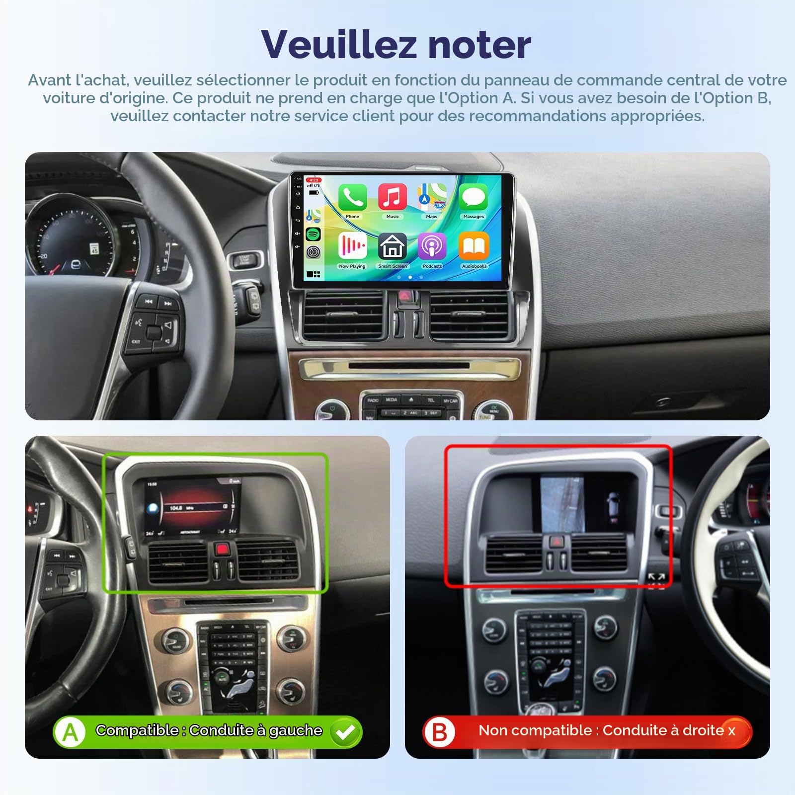 vechtel-autoradio-volvo-xc60-9-pouces-android-15-dab-carplay image 2