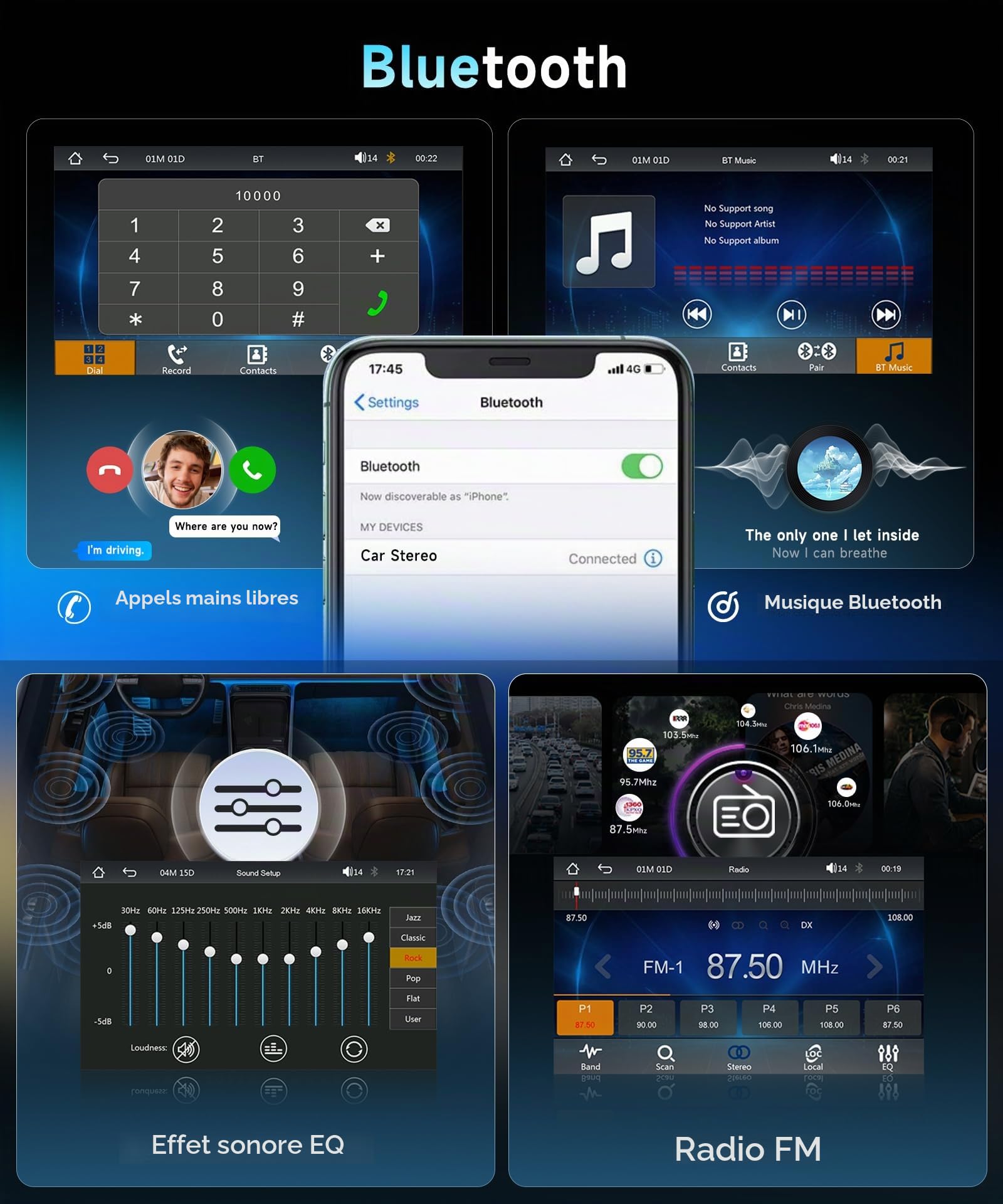 vechtel-autoradio-1-din-7-ips-carplay-sans-fil-cam-ra image 4