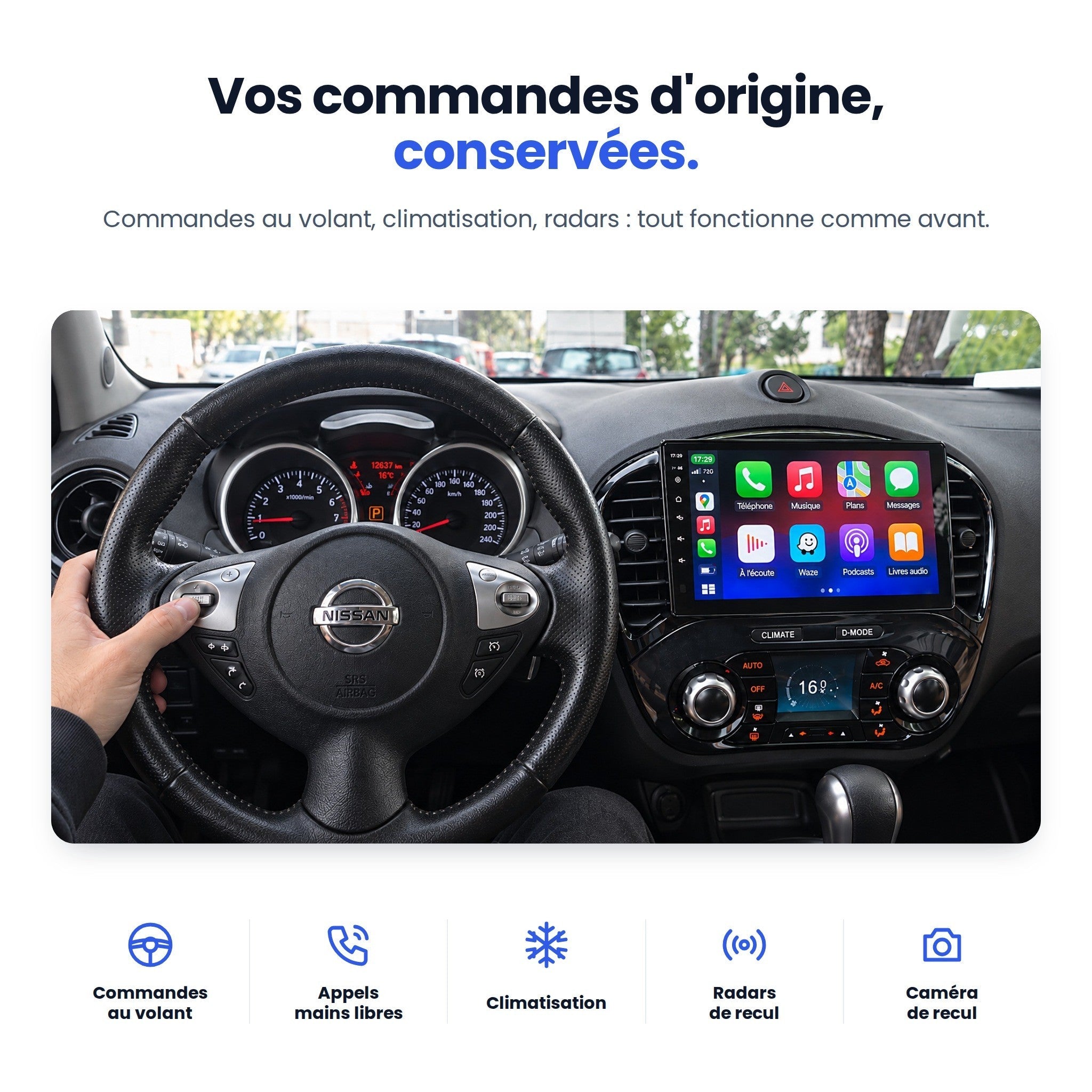 my-carpplay-juke-2010-2014-autoradio-carplay-sans-fil-optimal image 5