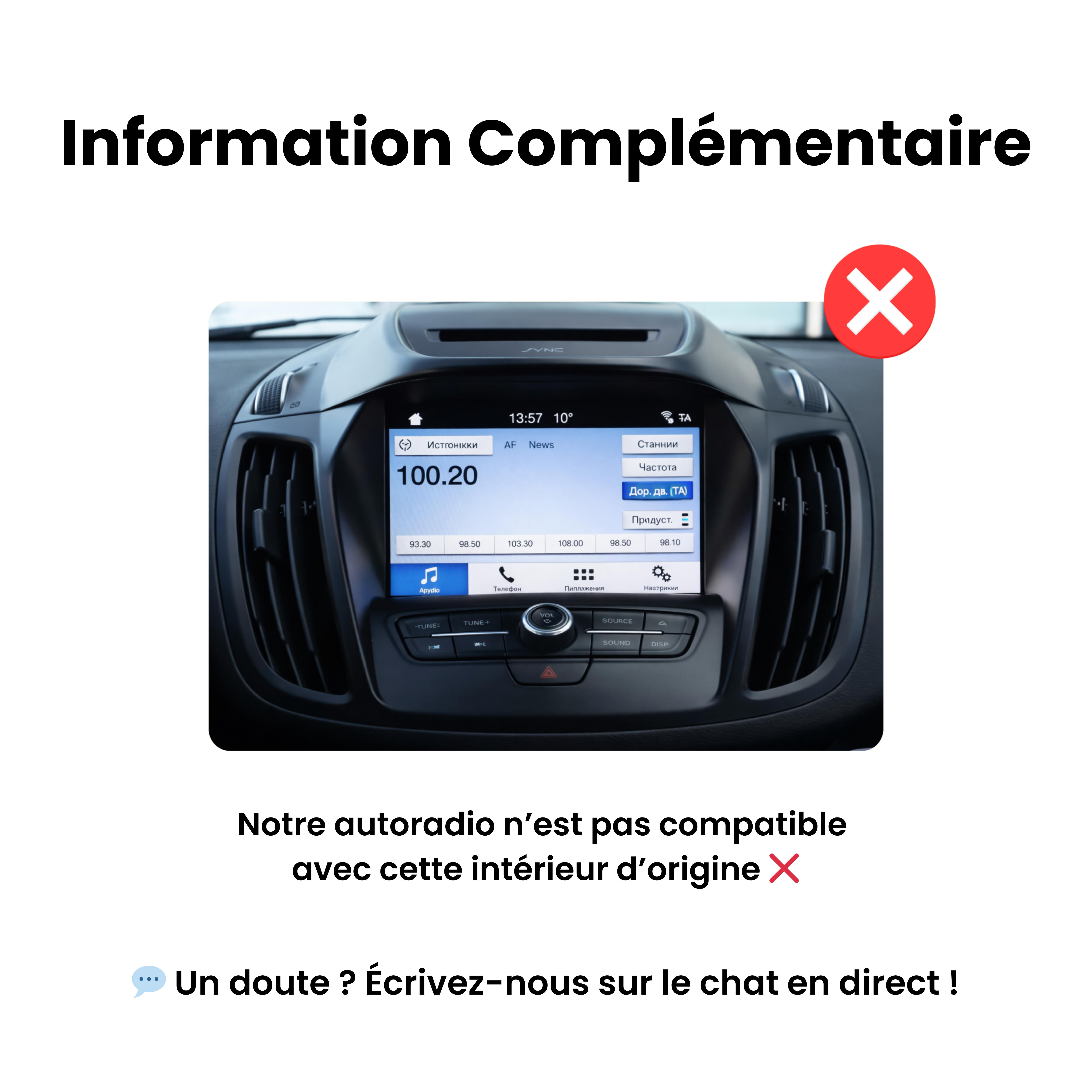 my-carpplay-ford-kuga-2013-2016-autoradio-carplay-sans-fil-optimal image 2