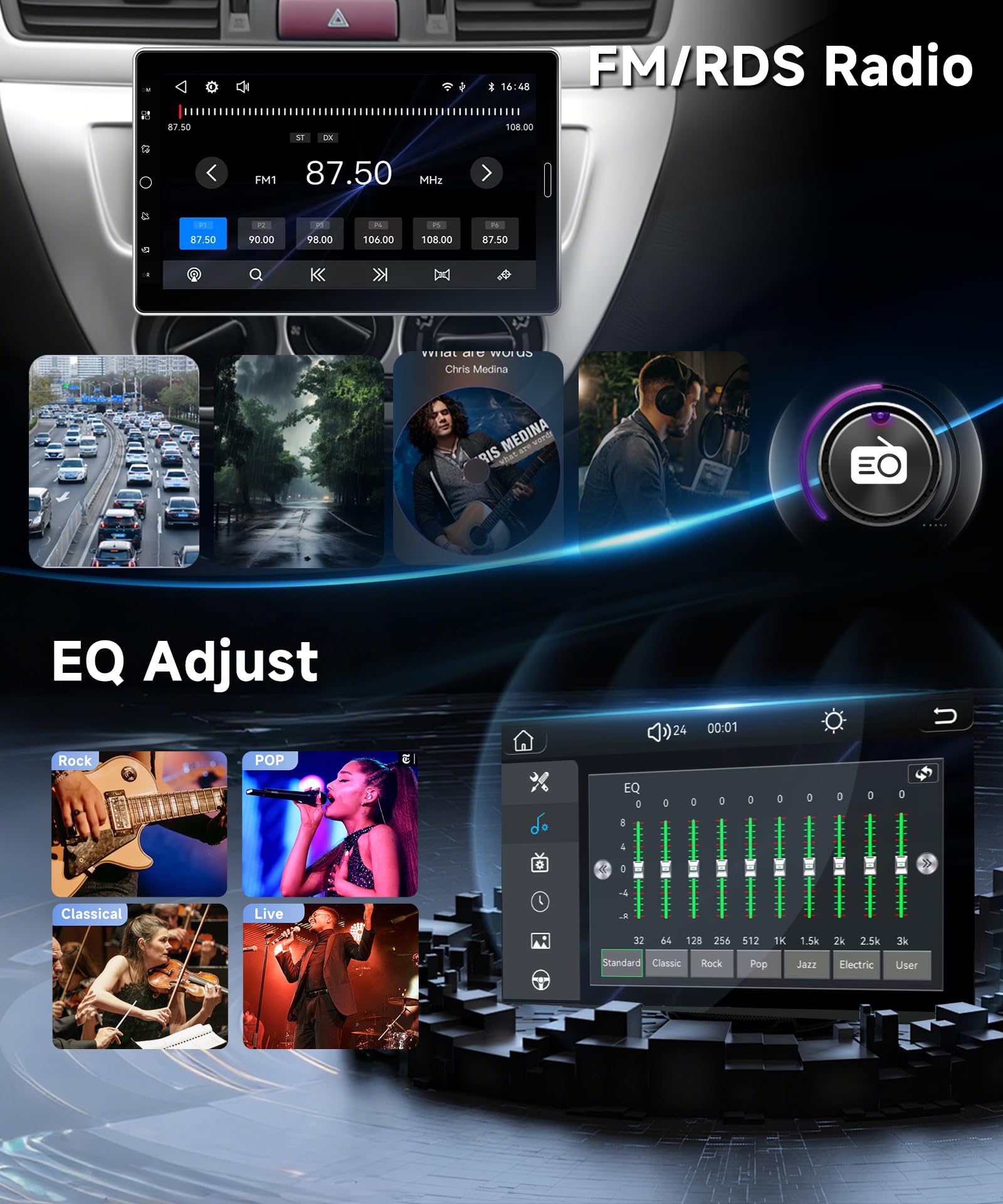 vechtel-autoradio-1-din-10-1-pouces-carplay-filaire-cam-ra image 5